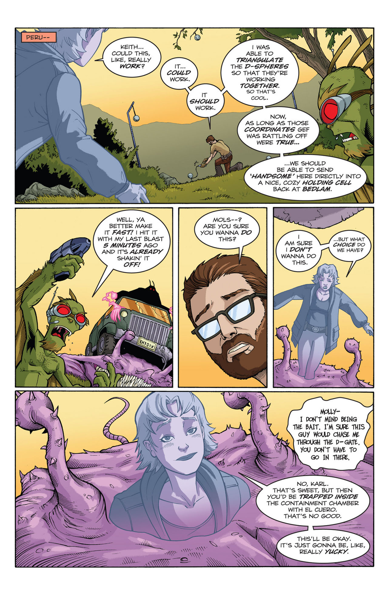 Read online The Perhapanauts: Danger Down Under! comic -  Issue #4 - 24
