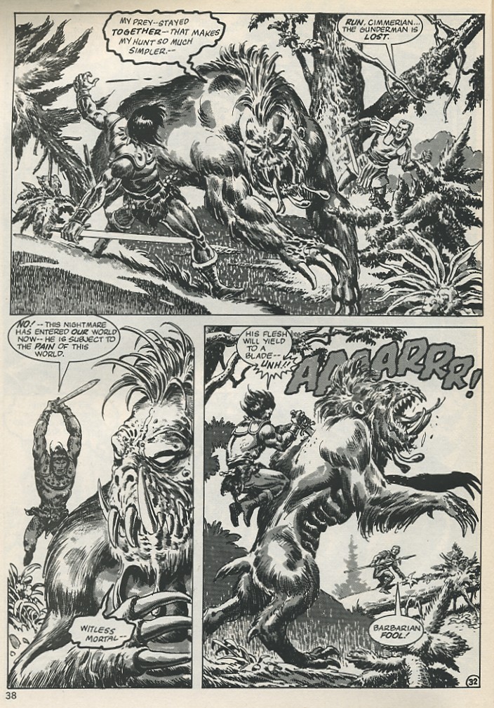 Read online The Savage Sword Of Conan comic -  Issue #135 - 36