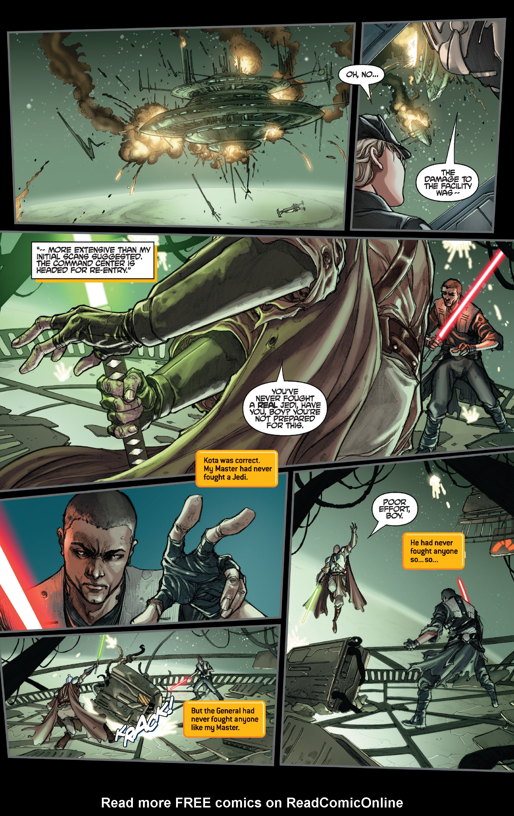Read online Star Wars: The Force Unleashed comic -  Issue # Full - 27