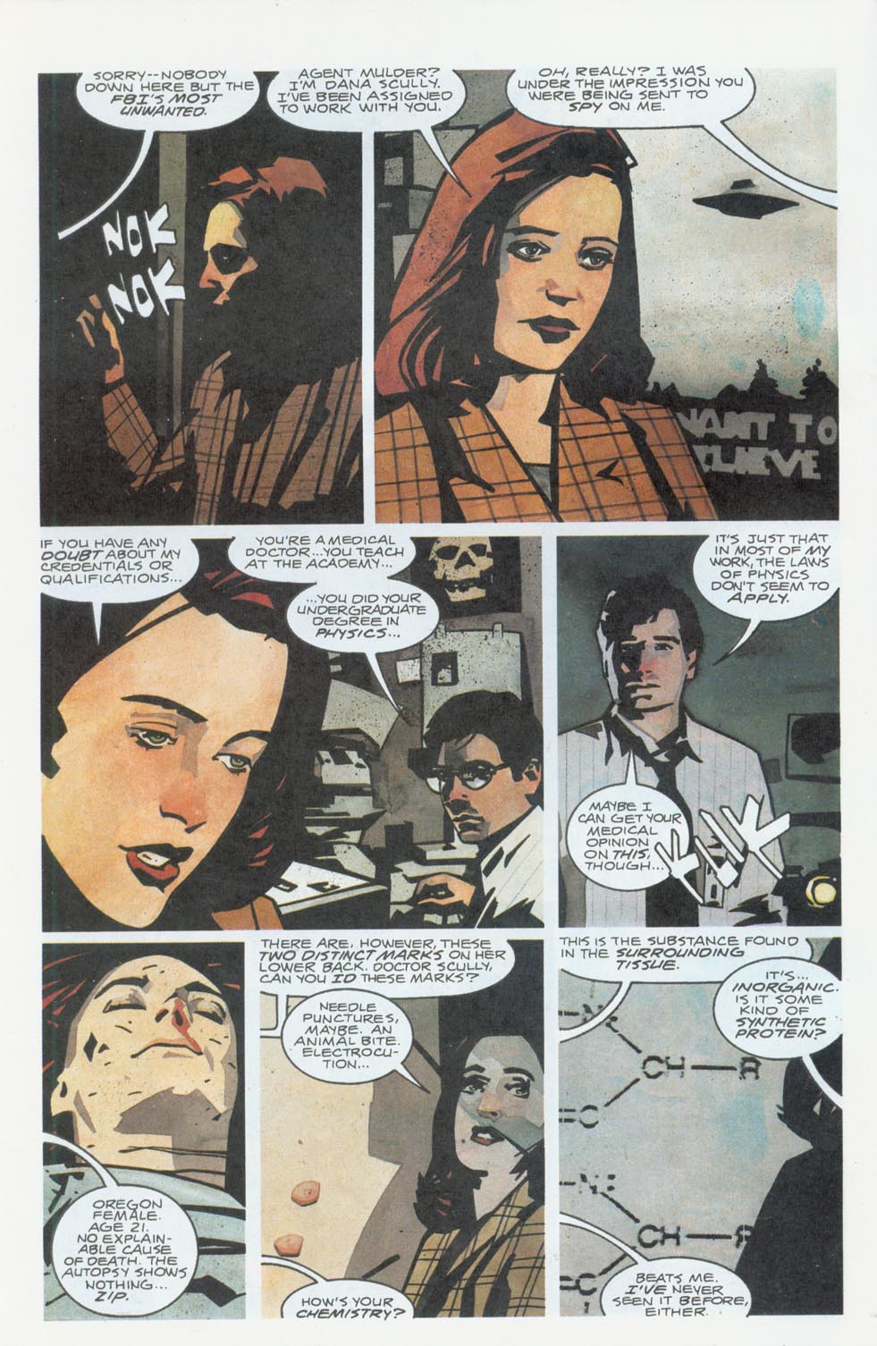 Read online The X-Files (1995) comic -  Issue #0 - 8