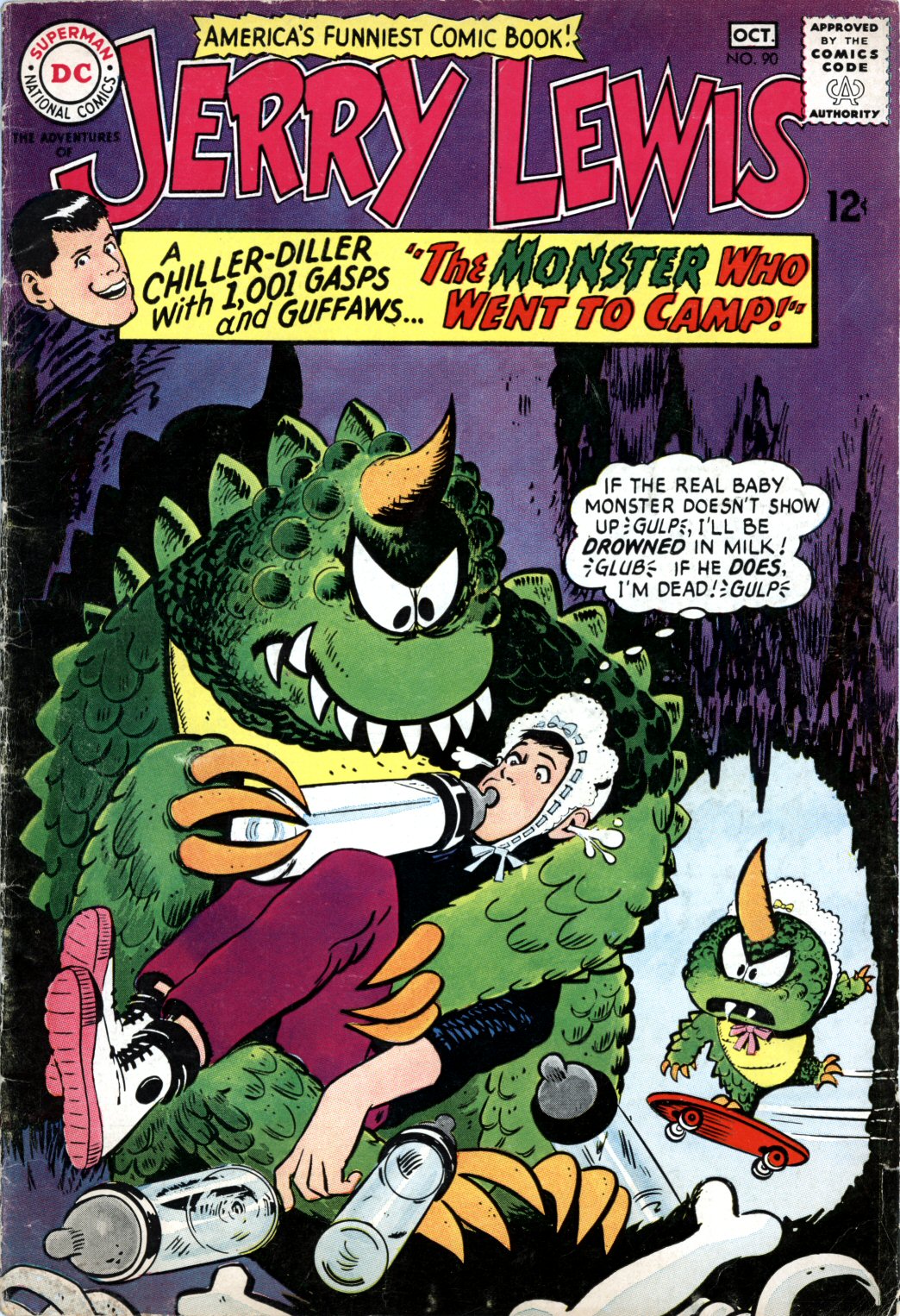 Read online The Adventures of Jerry Lewis comic -  Issue #90 - 1