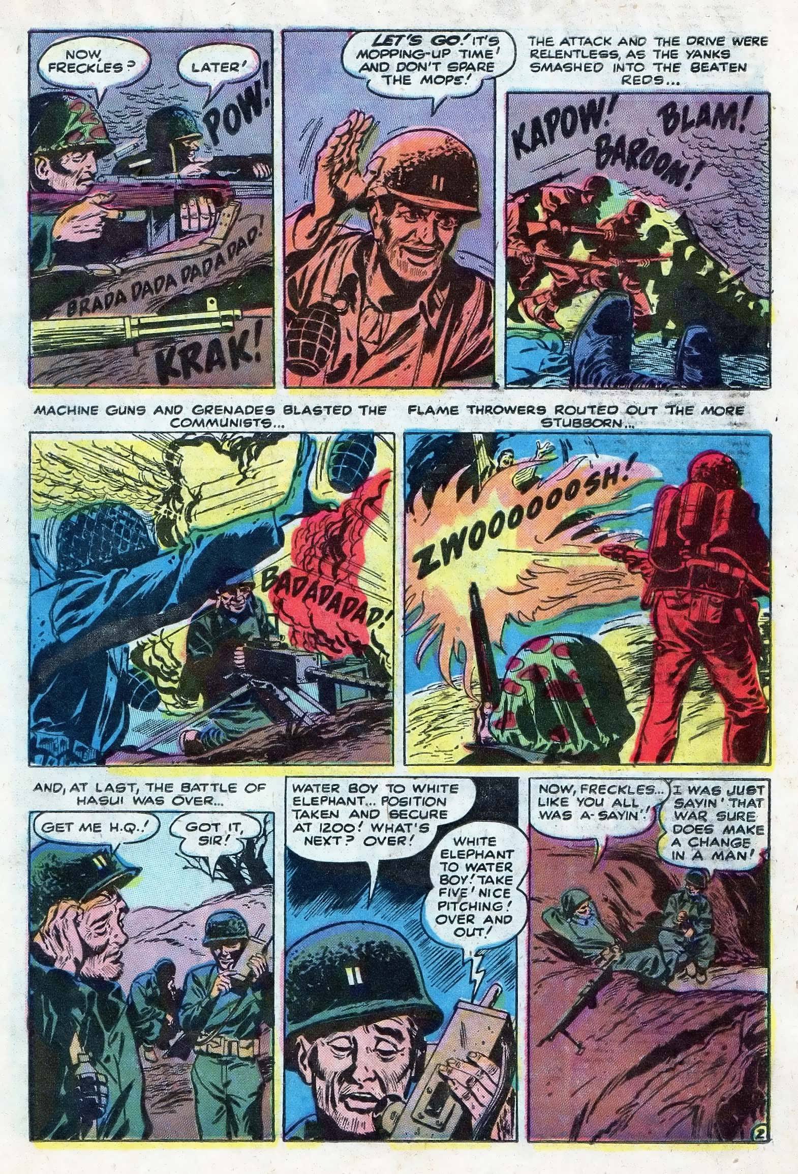 Read online Combat (1952) comic -  Issue #8 - 23