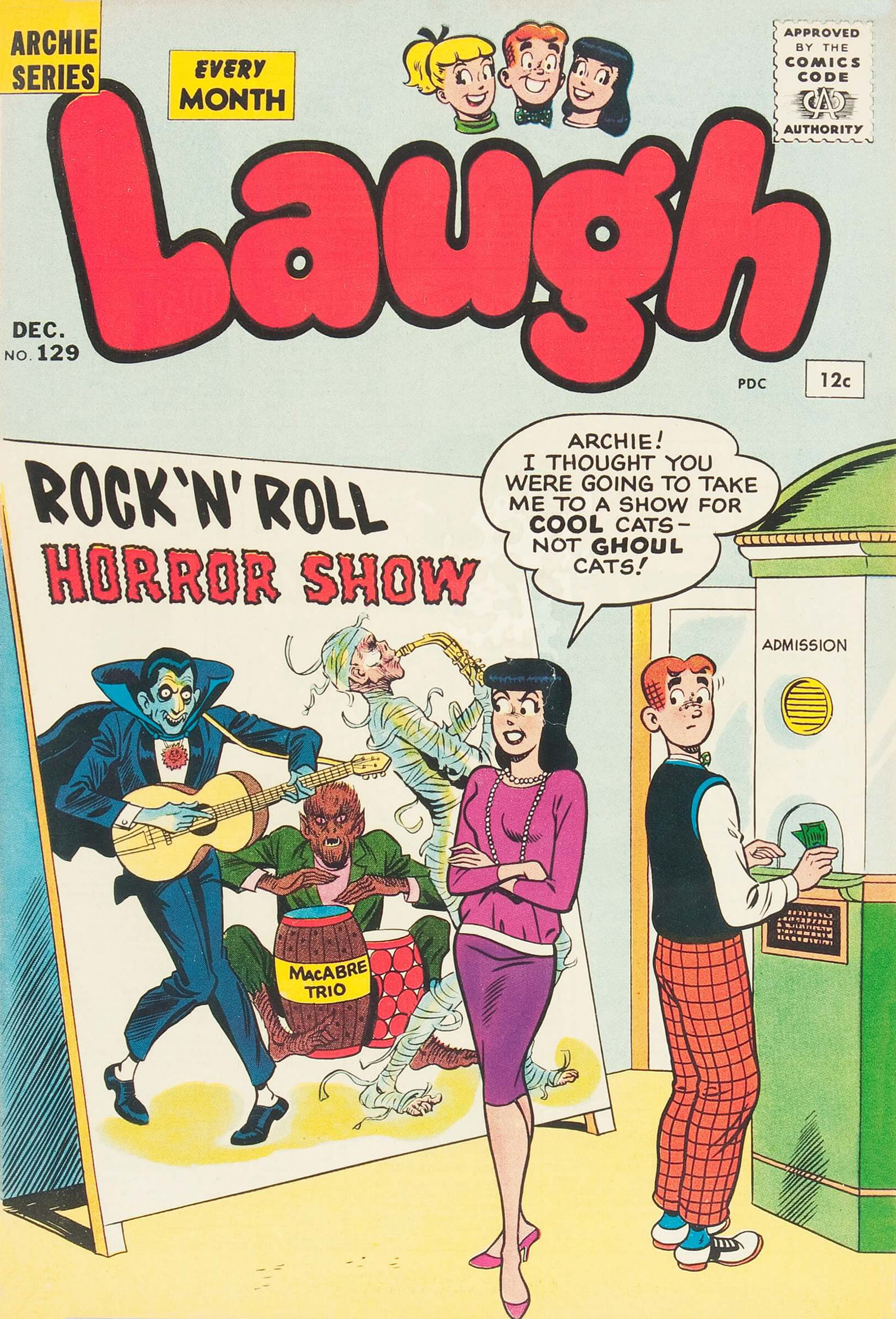 Read online Laugh (Comics) comic -  Issue #129 - 1