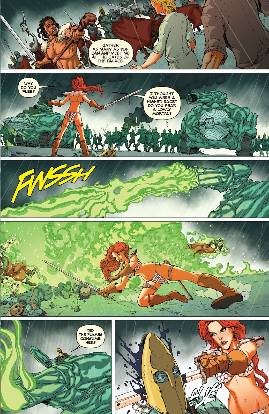 Red Sonja: Atlantis Rises issue 2 - Page 13