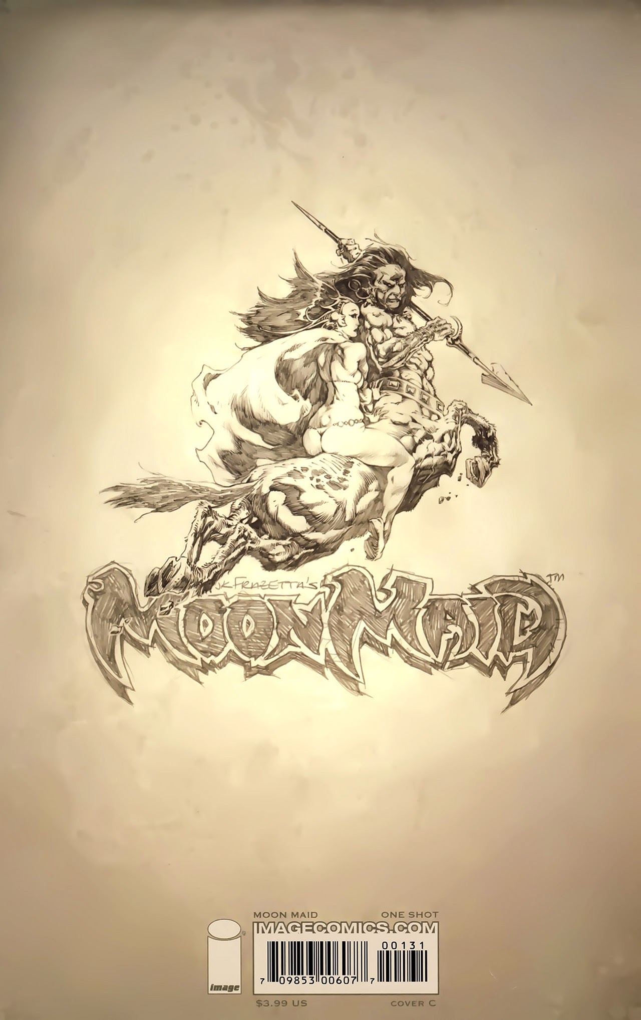 Read online Frank Frazetta's Moon Maid comic -  Issue # Full - 6