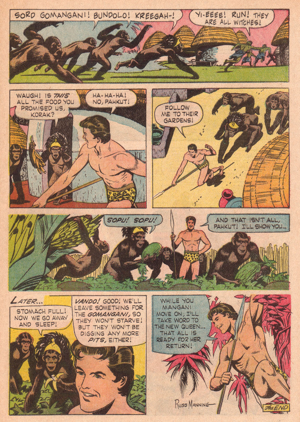 Read online Korak, Son of Tarzan (1964) comic -  Issue #10 - 29