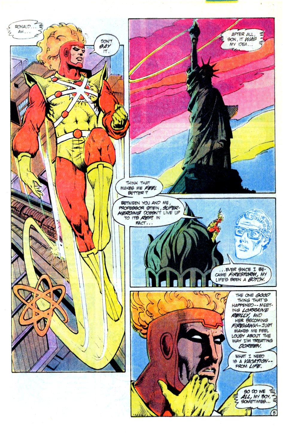 The Fury of Firestorm Issue #23 #27 - English 6