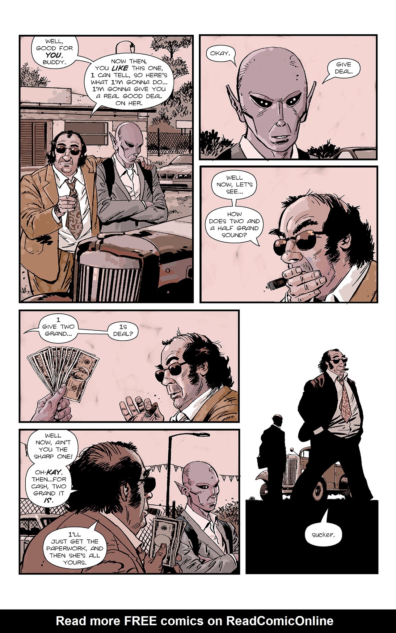 Read online Resident Alien: The Suicide Blonde comic -  Issue #0 - 20