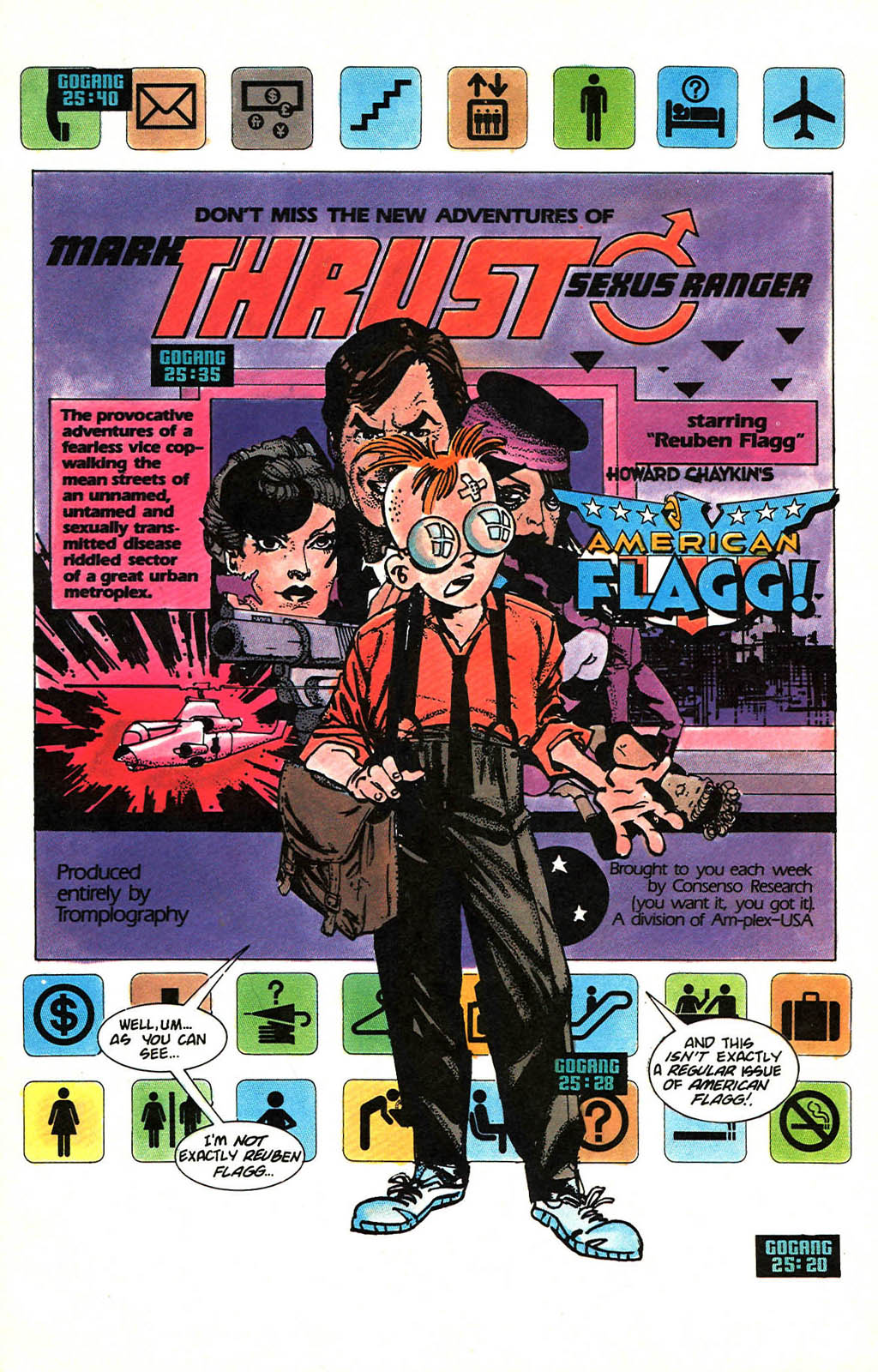 Read online American Flagg! comic -  Issue #46 - 3