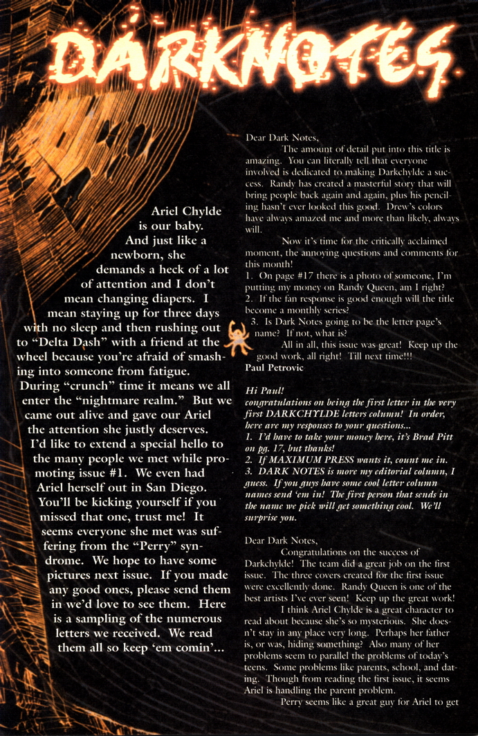 Read online Darkchylde comic -  Issue #2 - 30