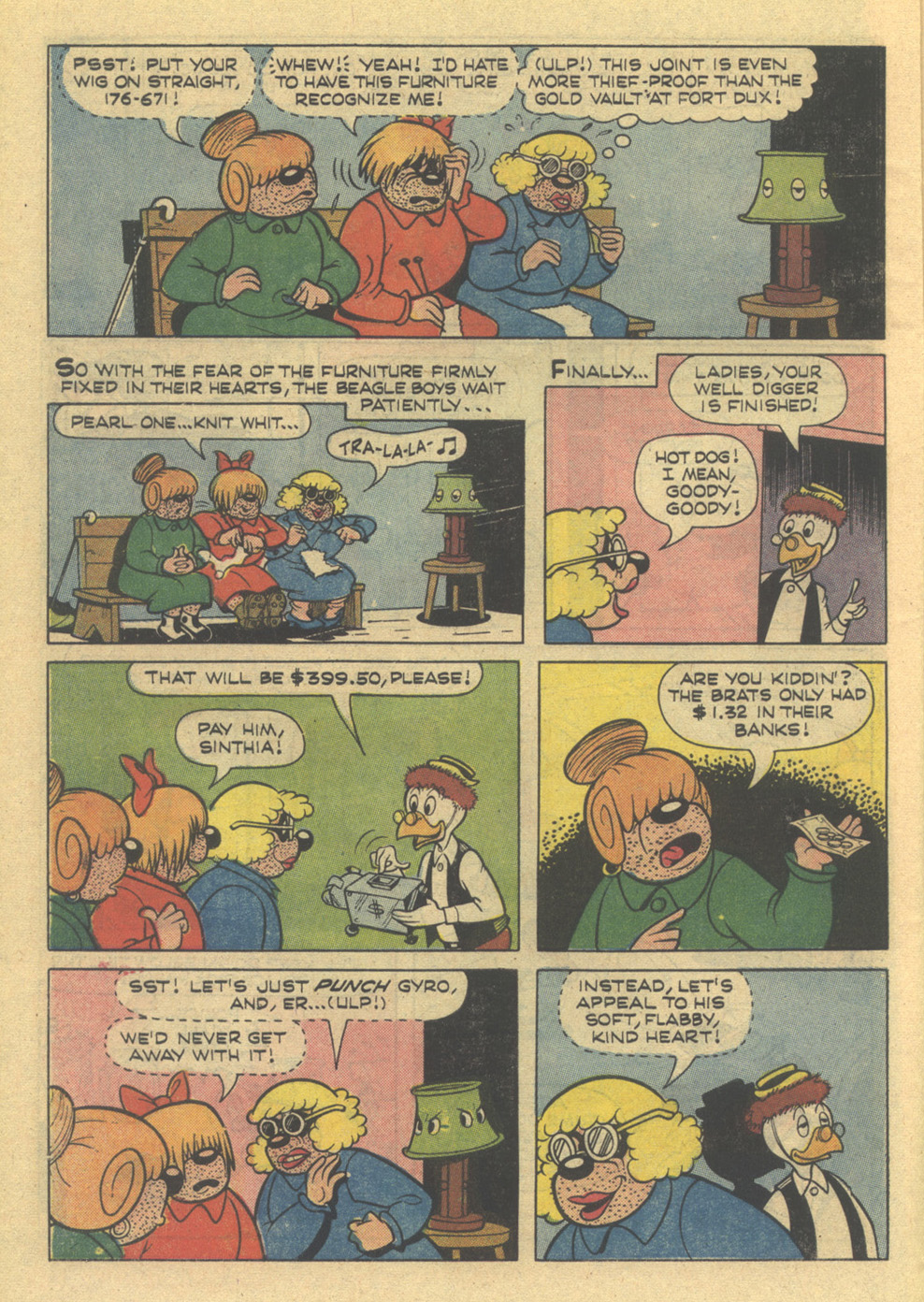 Read online Walt Disney THE BEAGLE BOYS comic -  Issue #19 - 10