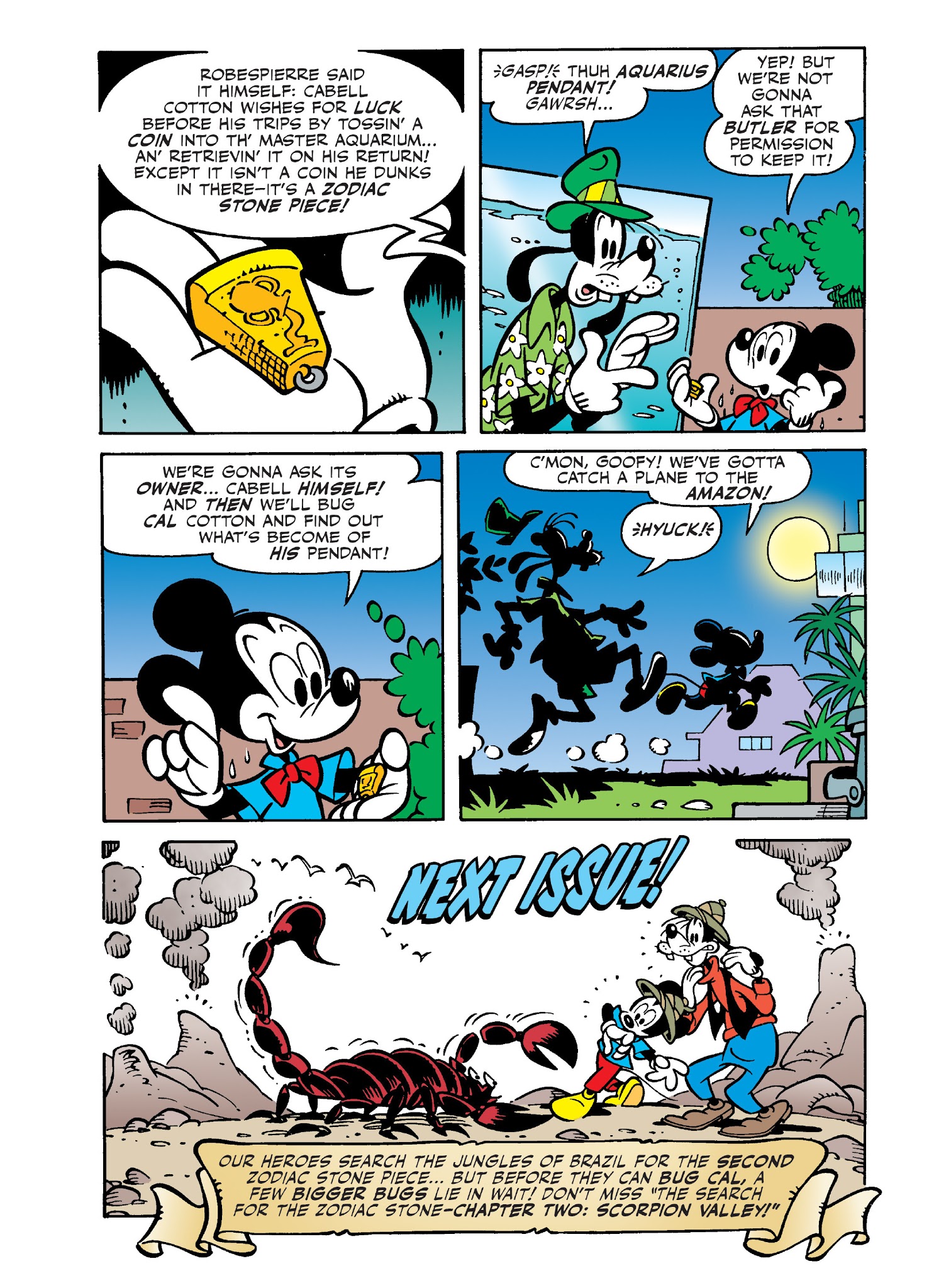 Read online Mickey and Donald: The Search For the Zodiac Stone comic -  Issue # TPB - 34