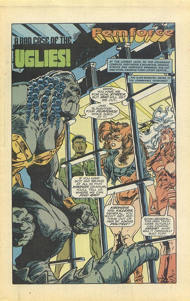 Read online Femforce comic -  Issue #78 - 3