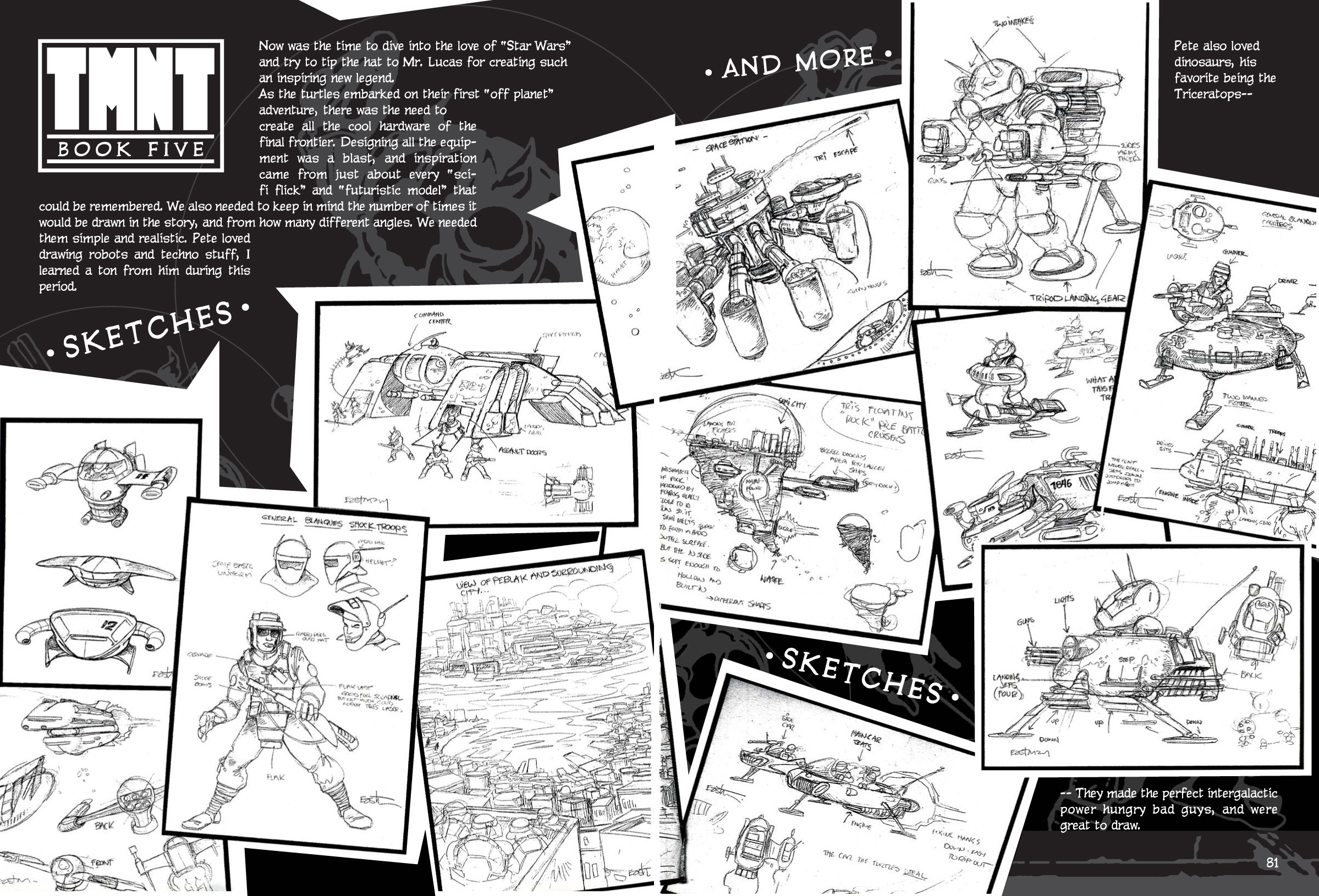 Read online Kevin Eastman's Teenage Mutant Ninja Turtles Artobiography comic -  Issue # TPB (Part 1) - 69
