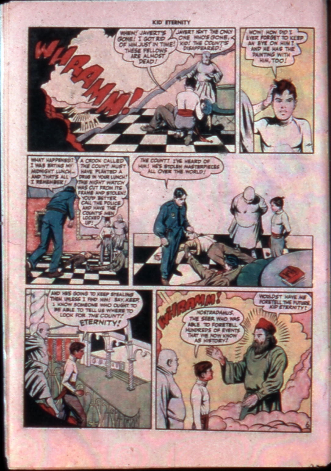 Read online Kid Eternity (1946) comic -  Issue #3 - 8