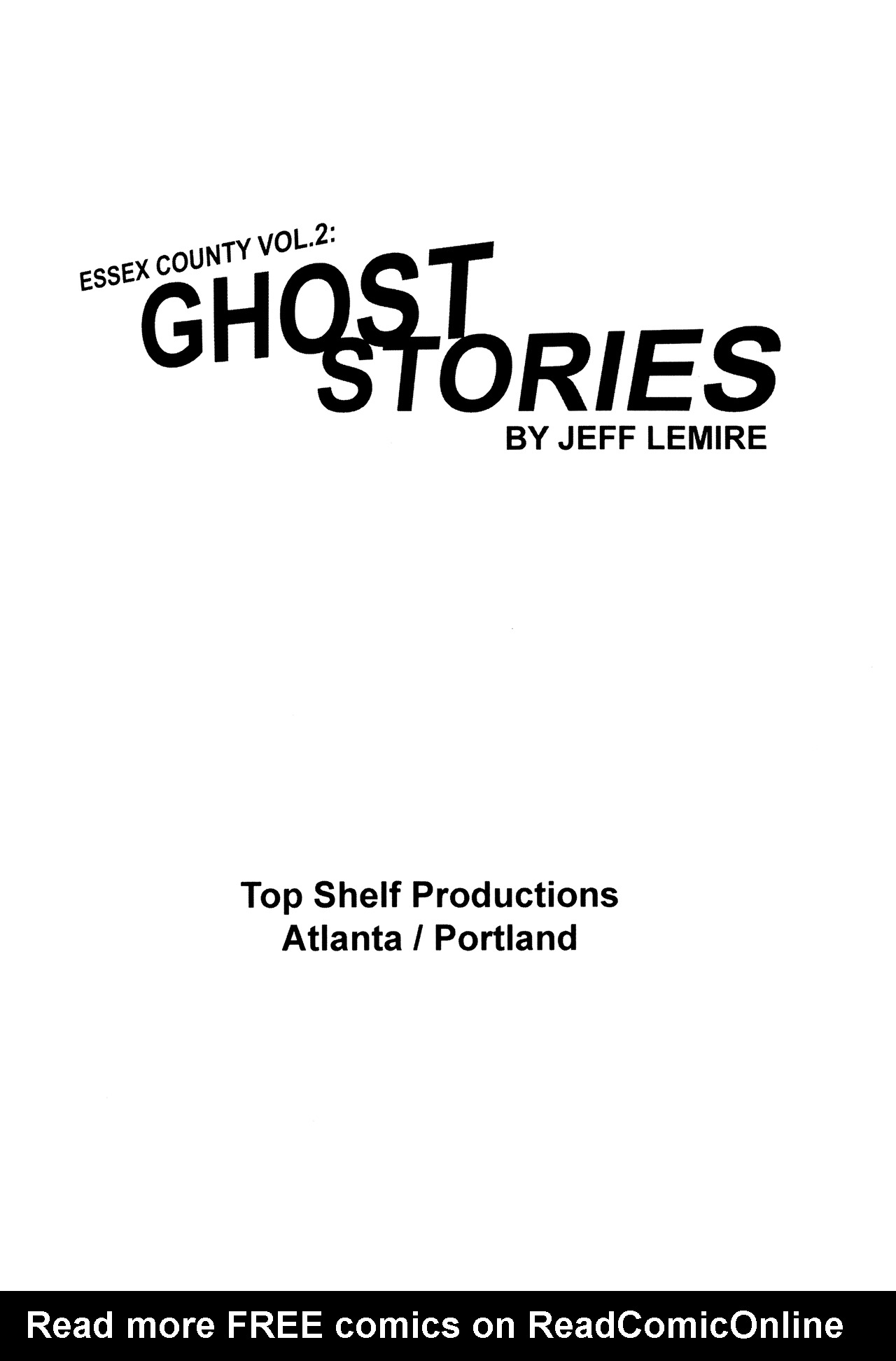 Read online Essex County comic -  Issue # TPB 2 - 3