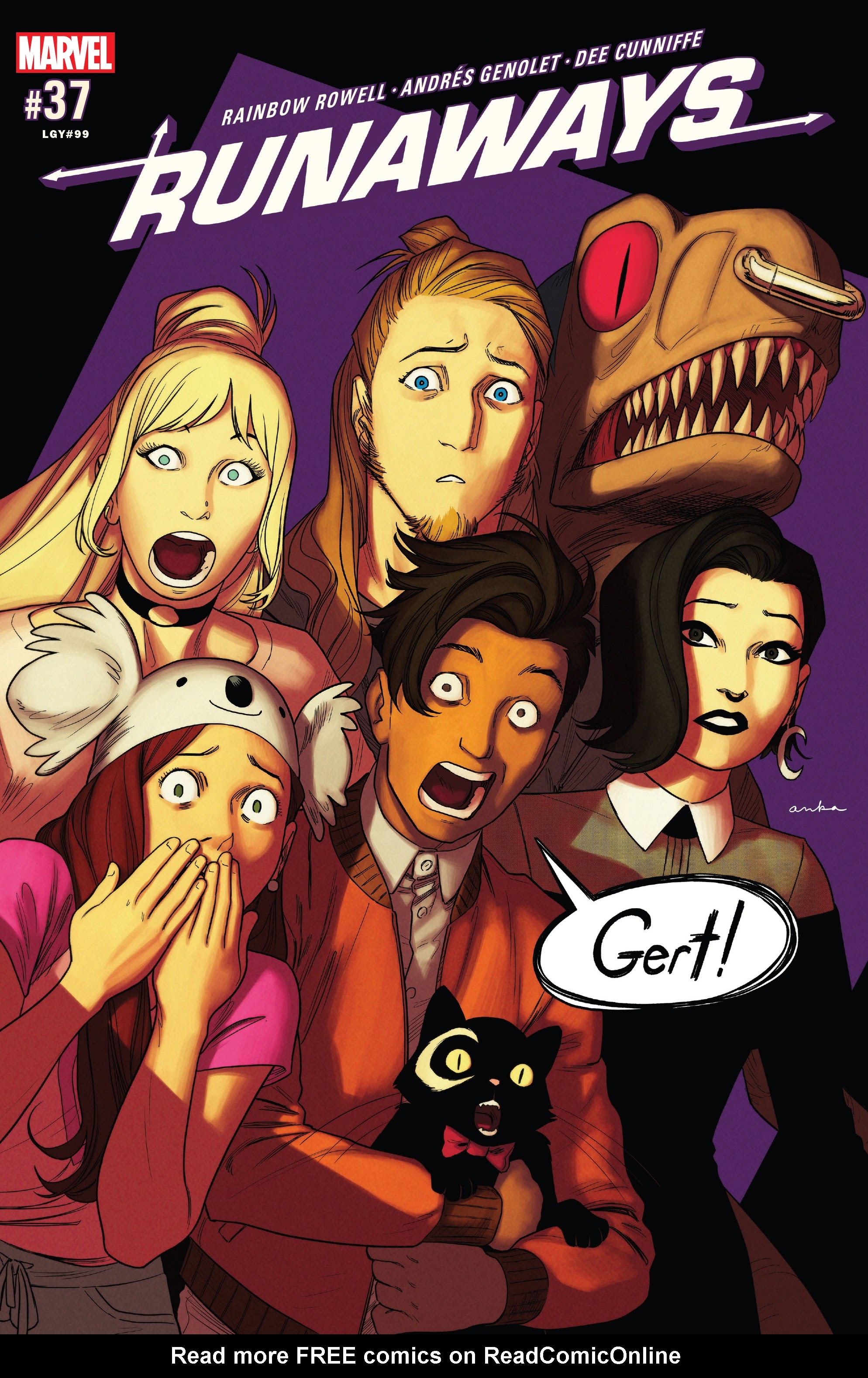 Read online Runaways (2017) comic -  Issue #37 - 1