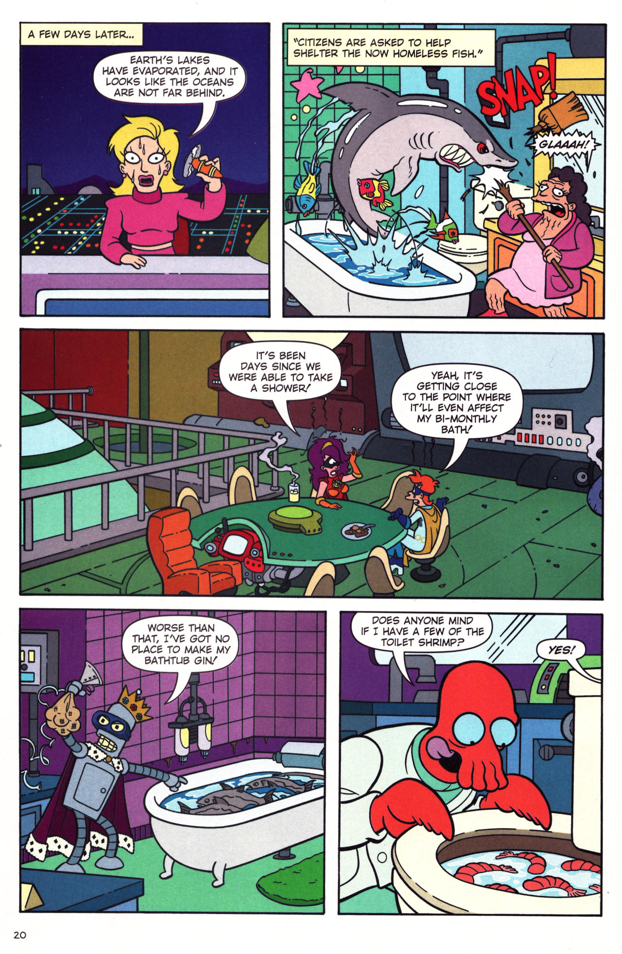 Read online Futurama Comics comic -  Issue #35 - 14