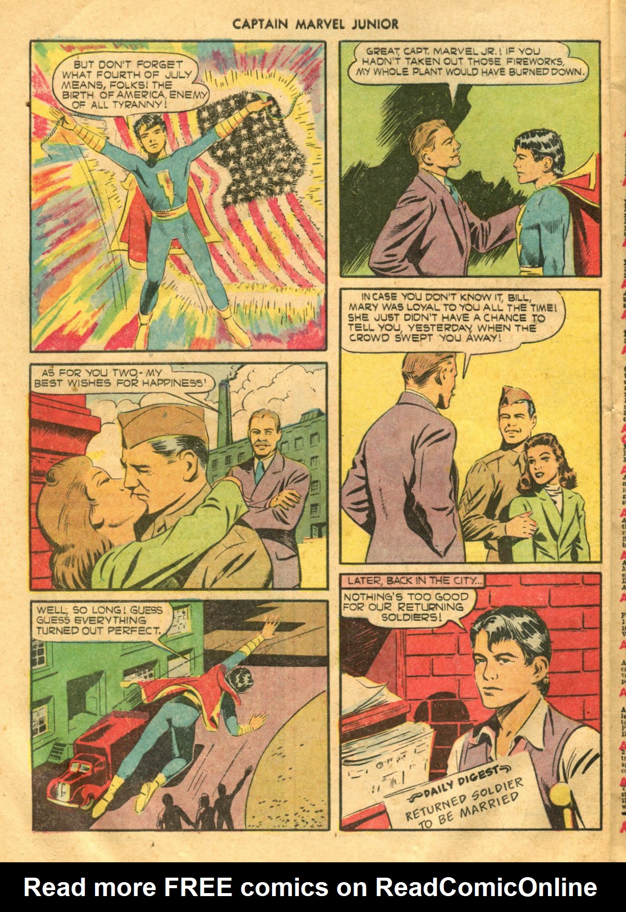 Read online Captain Marvel, Jr. comic -  Issue #21 - 10