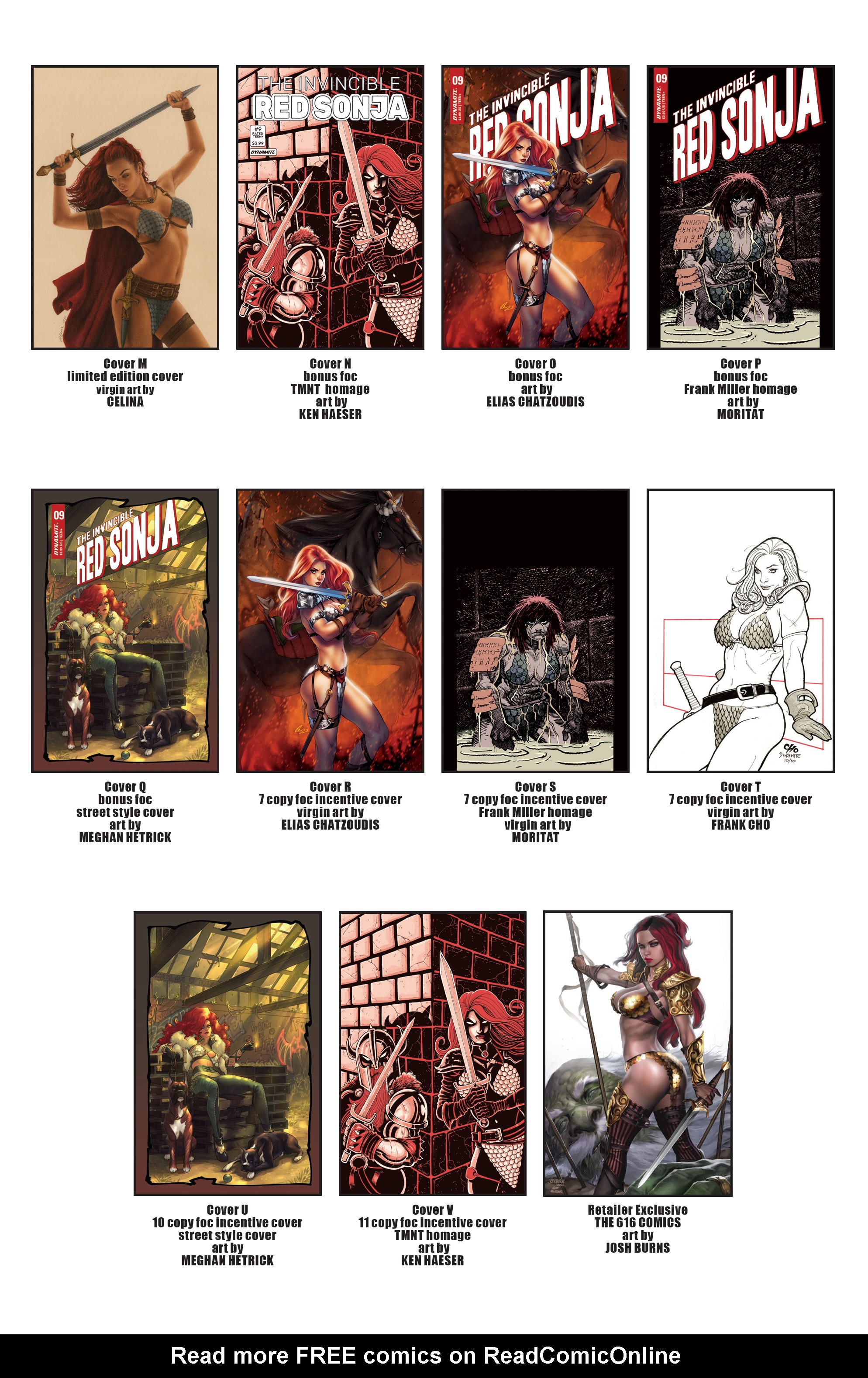 Read online The Invincible Red Sonja comic -  Issue #9 - 29