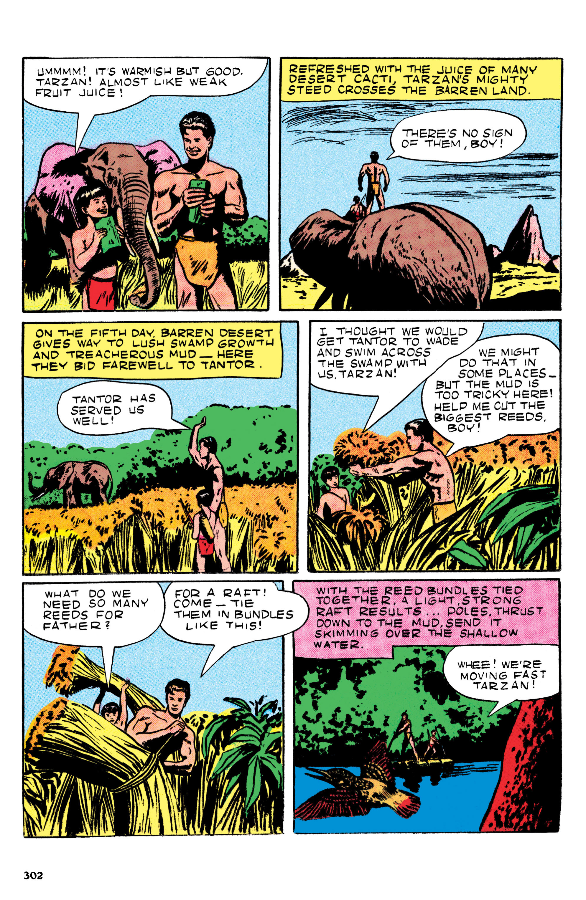 Read online Edgar Rice Burroughs Tarzan: The Jesse Marsh Years Omnibus comic -  Issue # TPB (Part 4) - 4