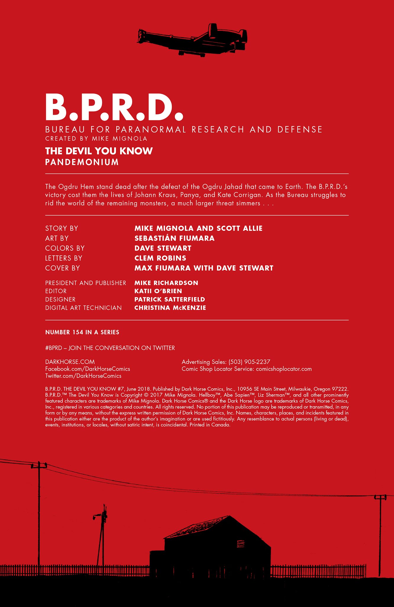 Read online B.P.R.D. The Devil You Know comic -  Issue #7 - 2