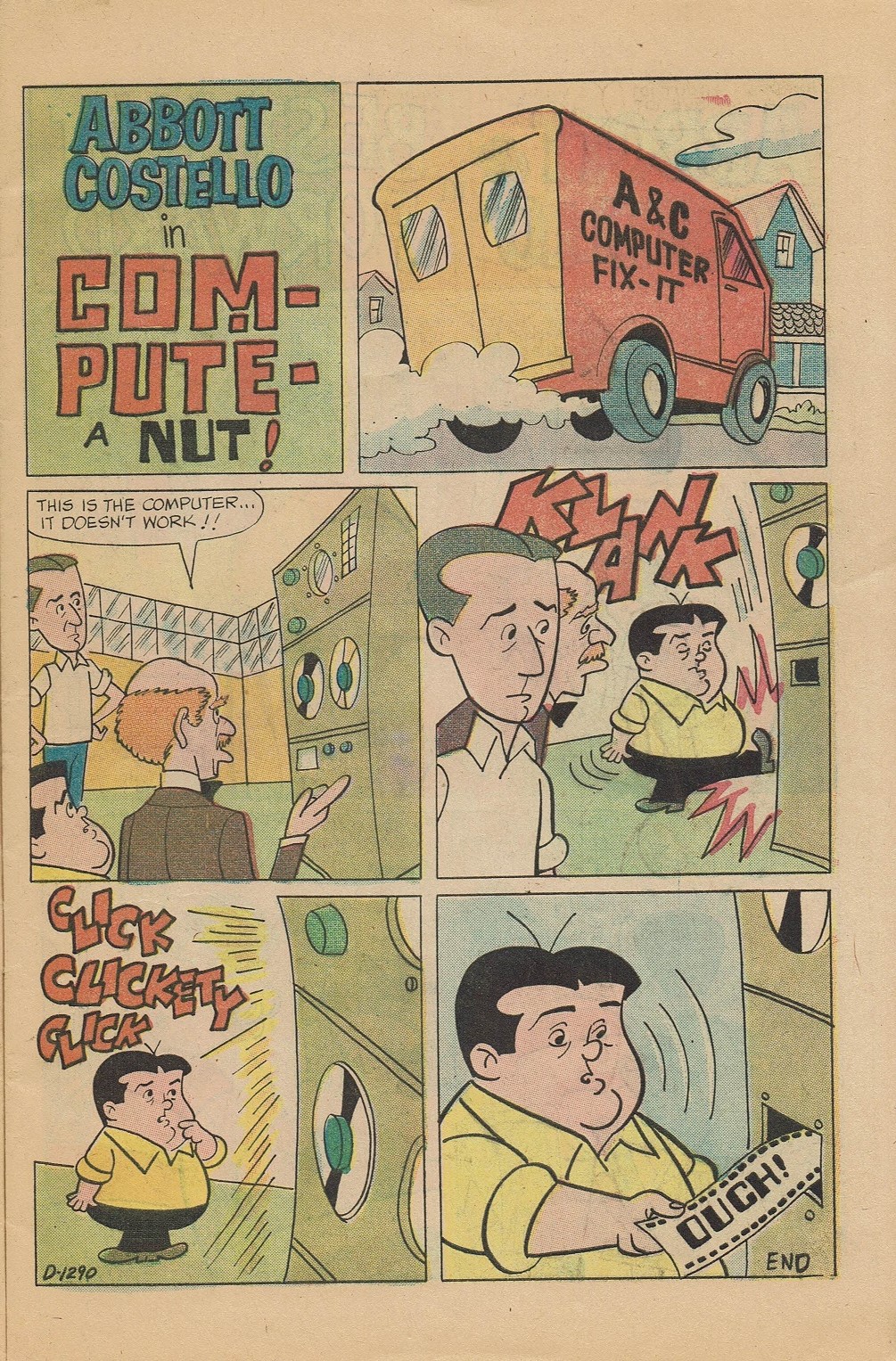 Read online Abbott & Costello comic -  Issue #20 - 9