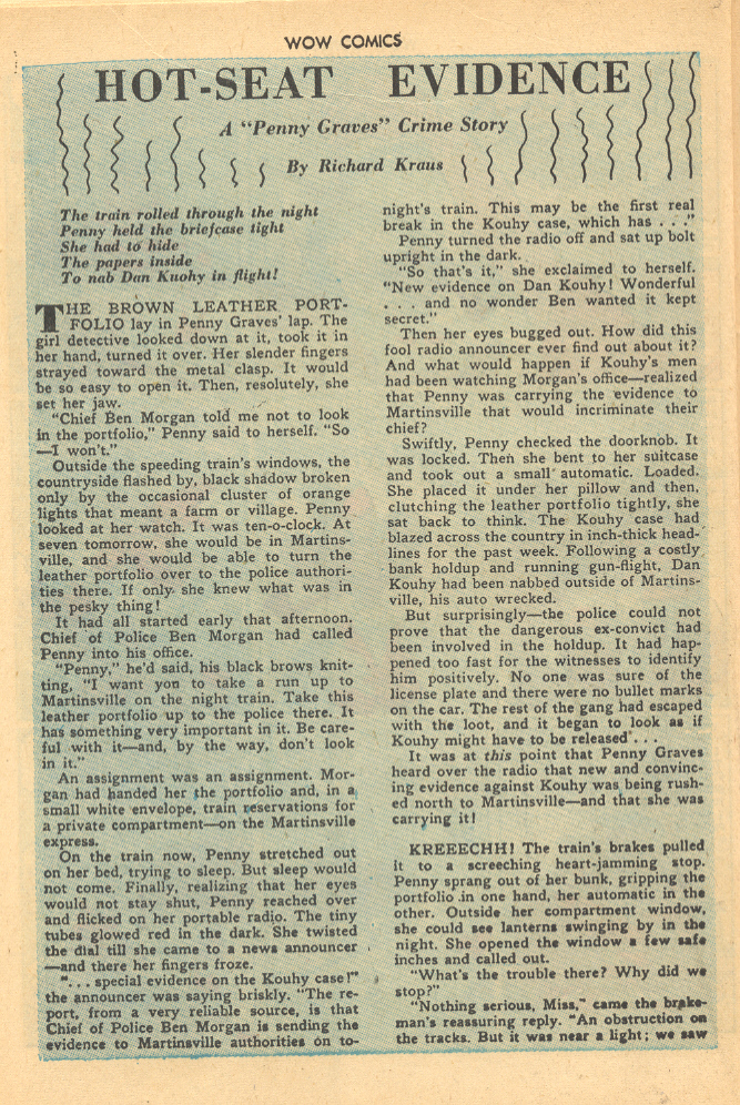 Read online Wow Comics comic -  Issue #66 - 34