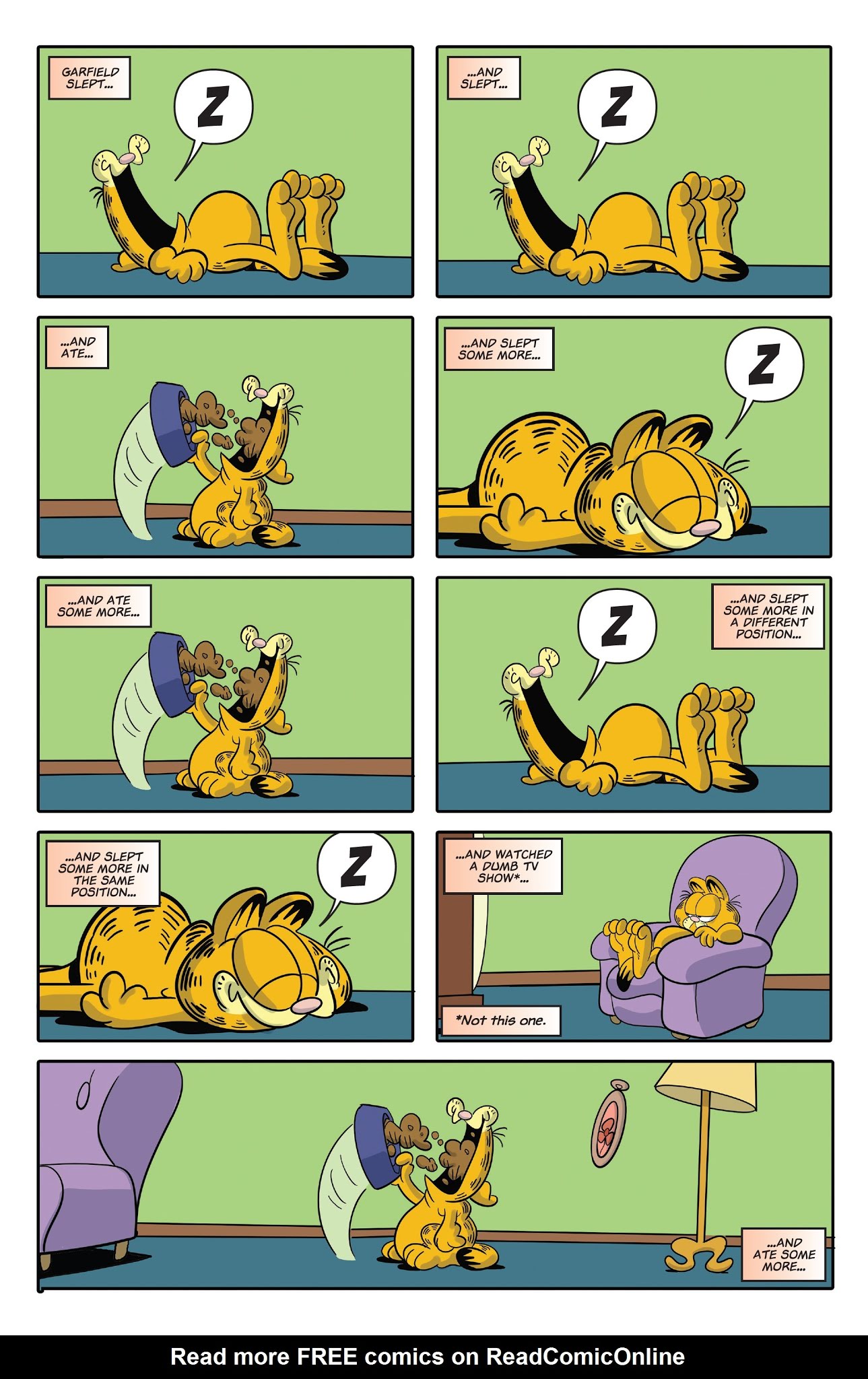 Read online Garfield 2018 TV Or Not TV? comic -  Issue # Full - 13