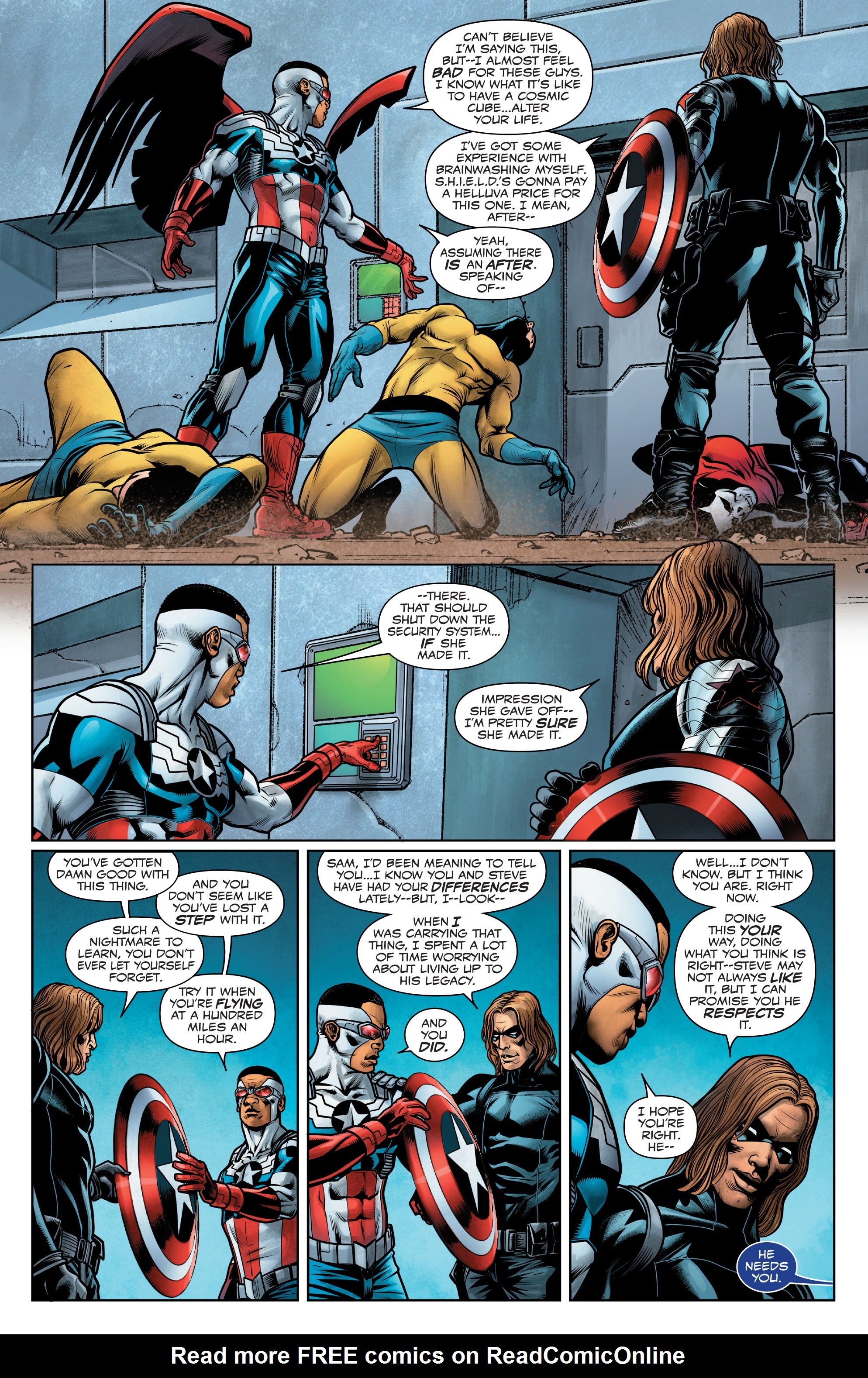 Read online Captain America: Sam Wilson: The Complete Collection comic -  Issue # TPB 2 (Part 1) - 12
