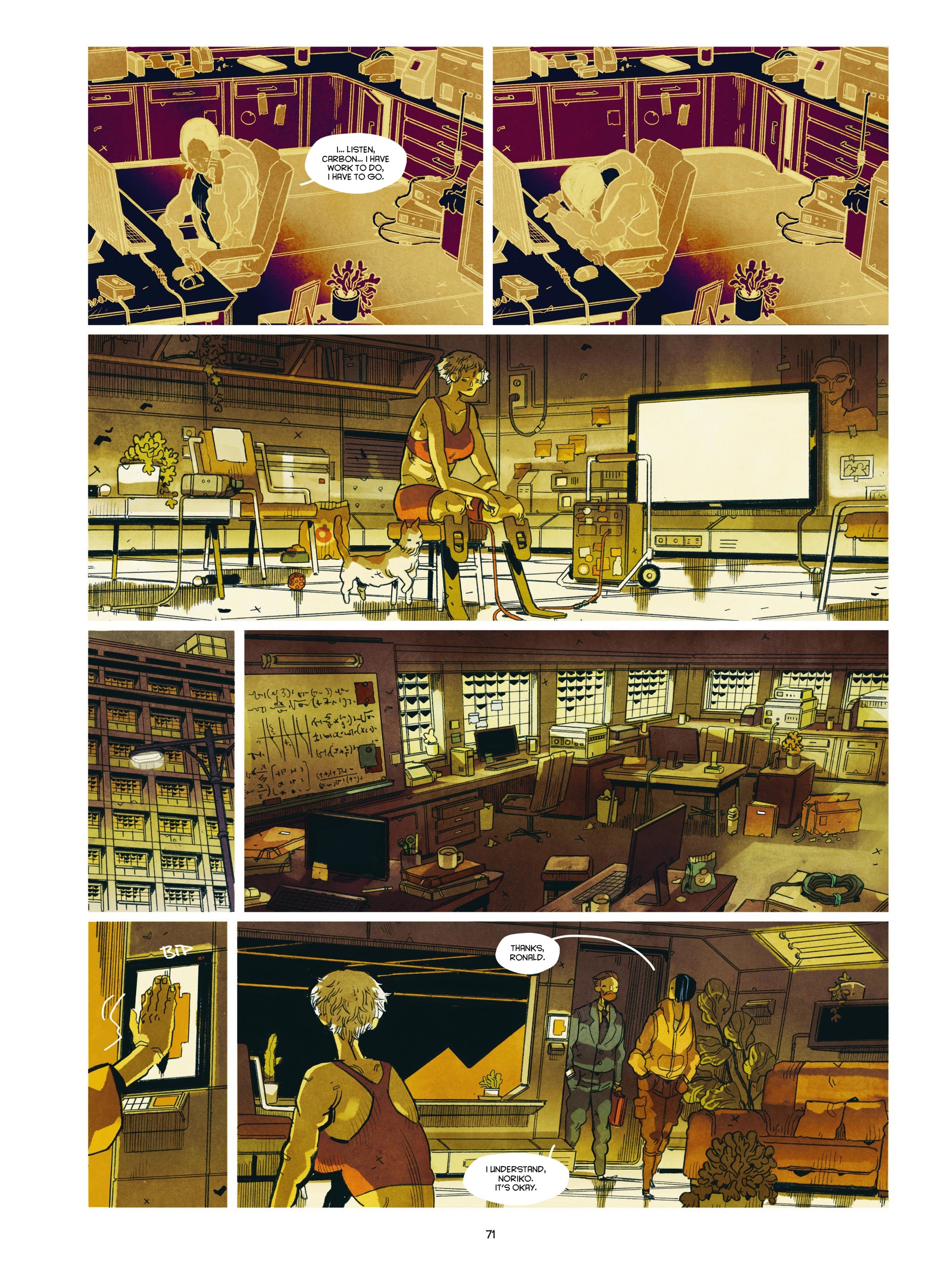 Read online Carbon & Silicon (2020) comic -  Issue # TPB (Part 1) - 70