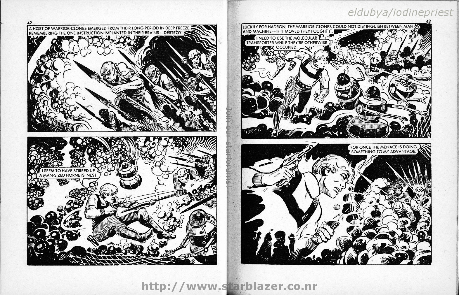 Read online Starblazer comic -  Issue #121 - 23