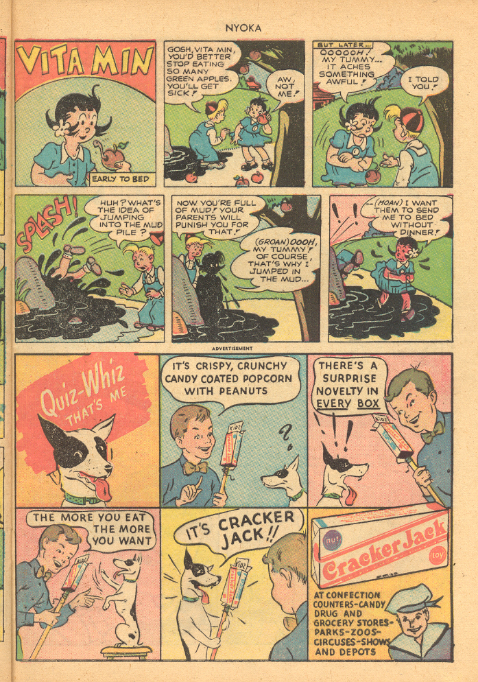 Read online Nyoka the Jungle Girl (1945) comic -  Issue #31 - 33