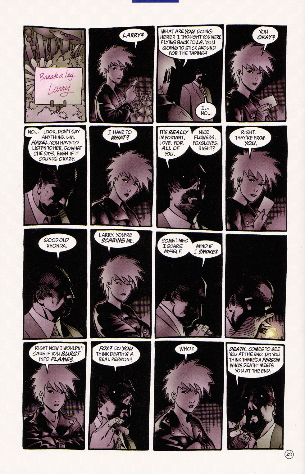 Read online Death: The Time of Your Life comic -  Issue #1 - 21