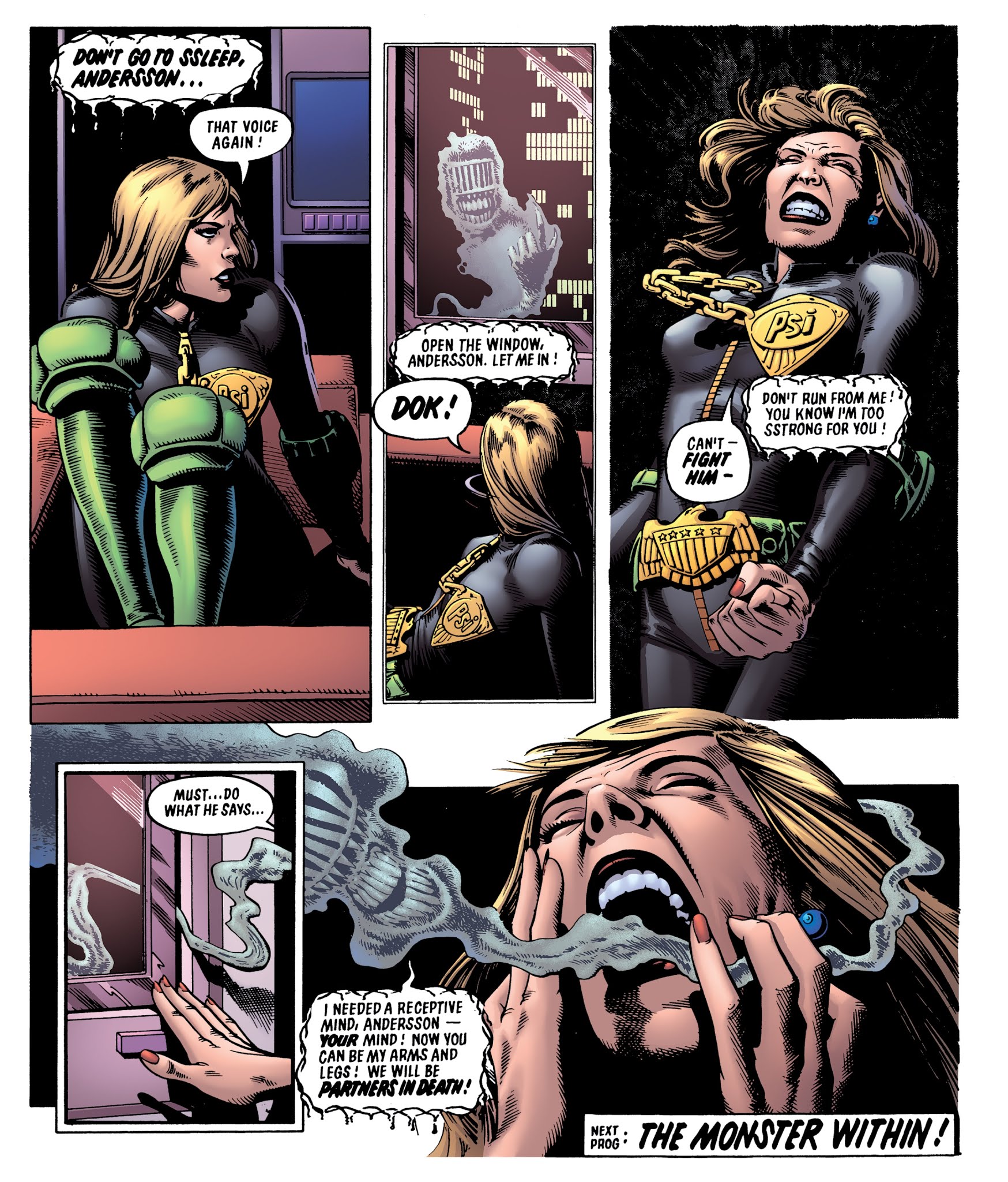 Read online Judge Dredd Classics: The Dark Judges comic -  Issue # TPB - 15