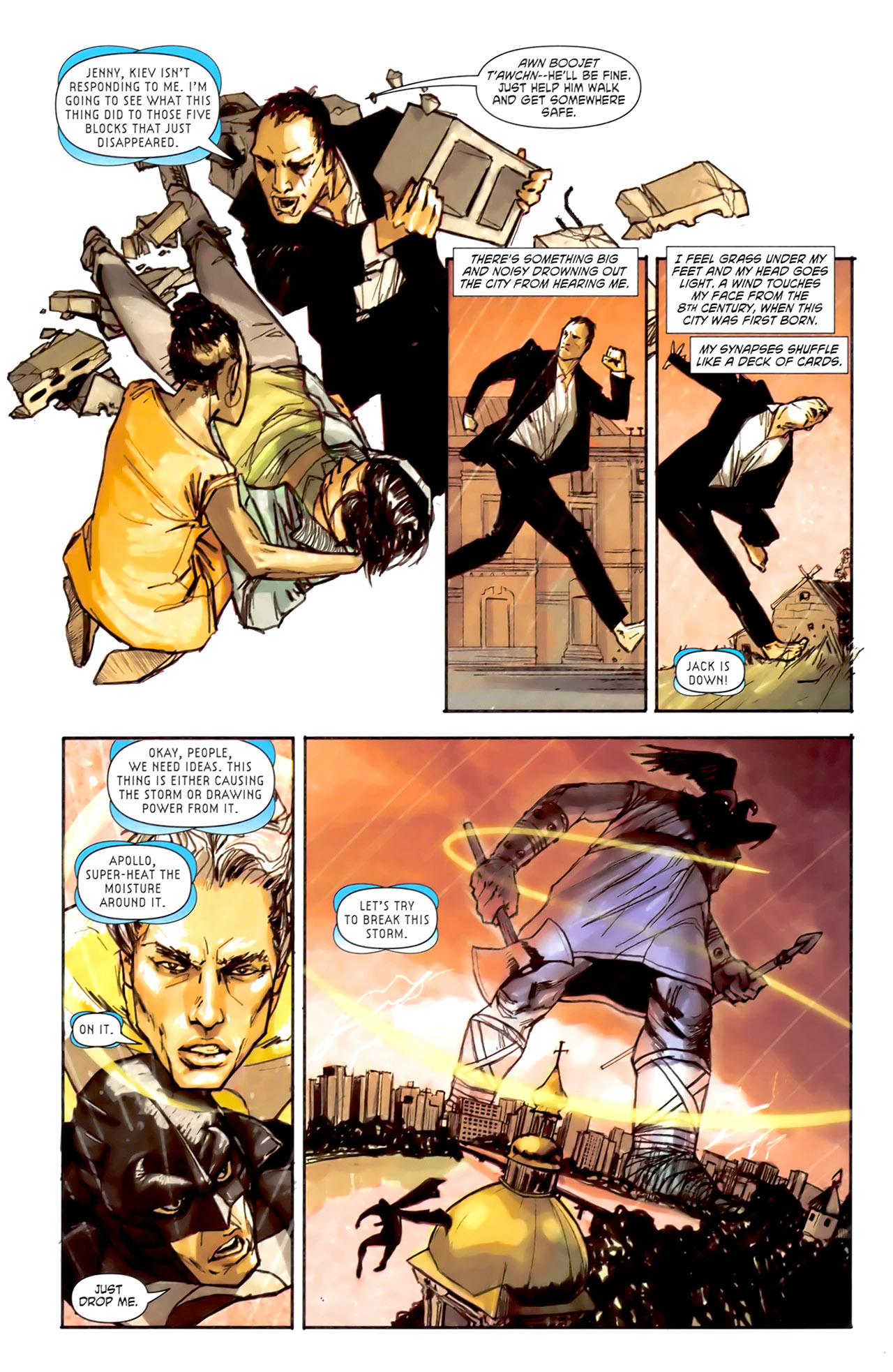 Read online Secret History Of The Authority: Hawksmoor comic -  Issue #1 - 5