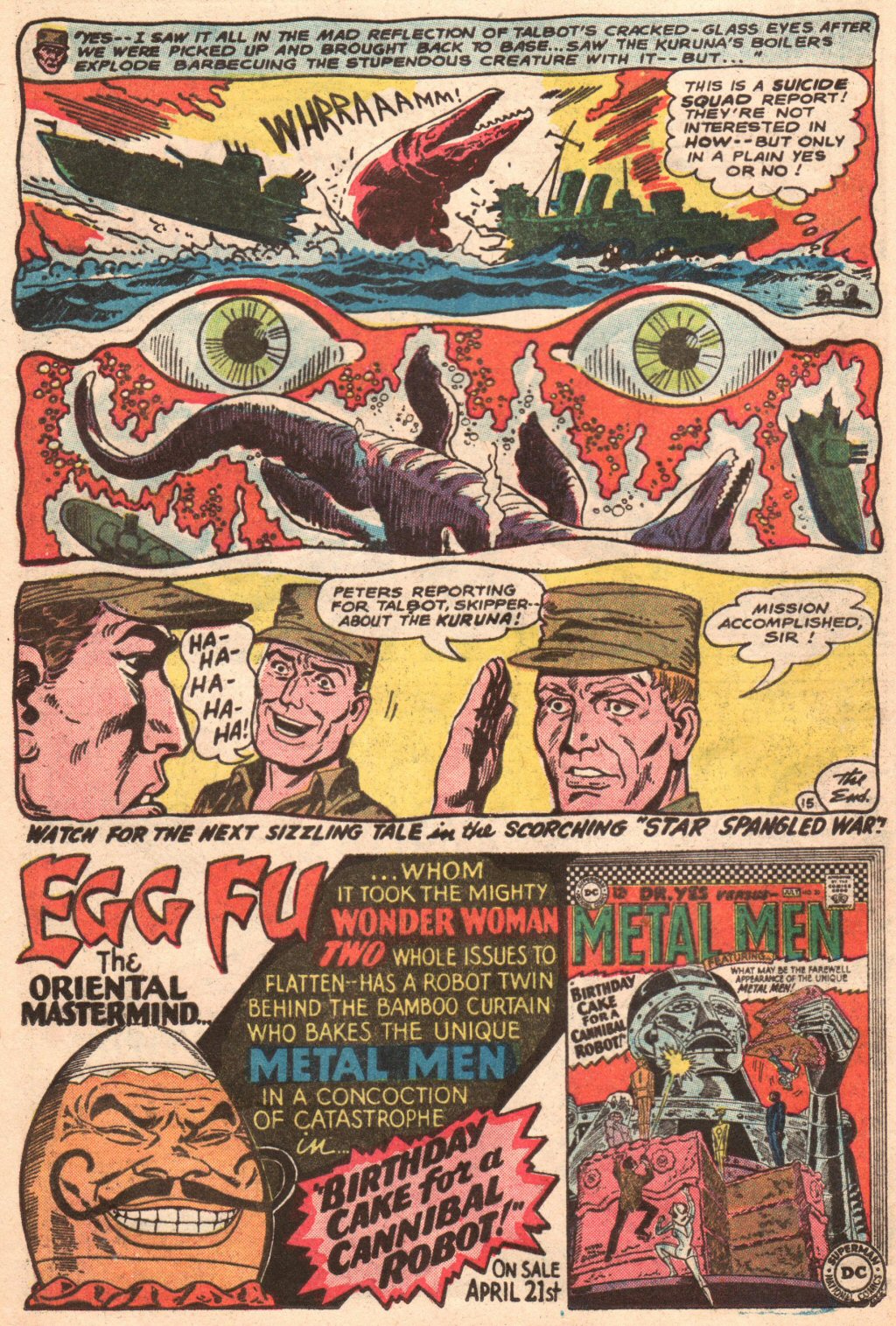 Read online Star Spangled War Stories (1952) comic -  Issue #127 - 17