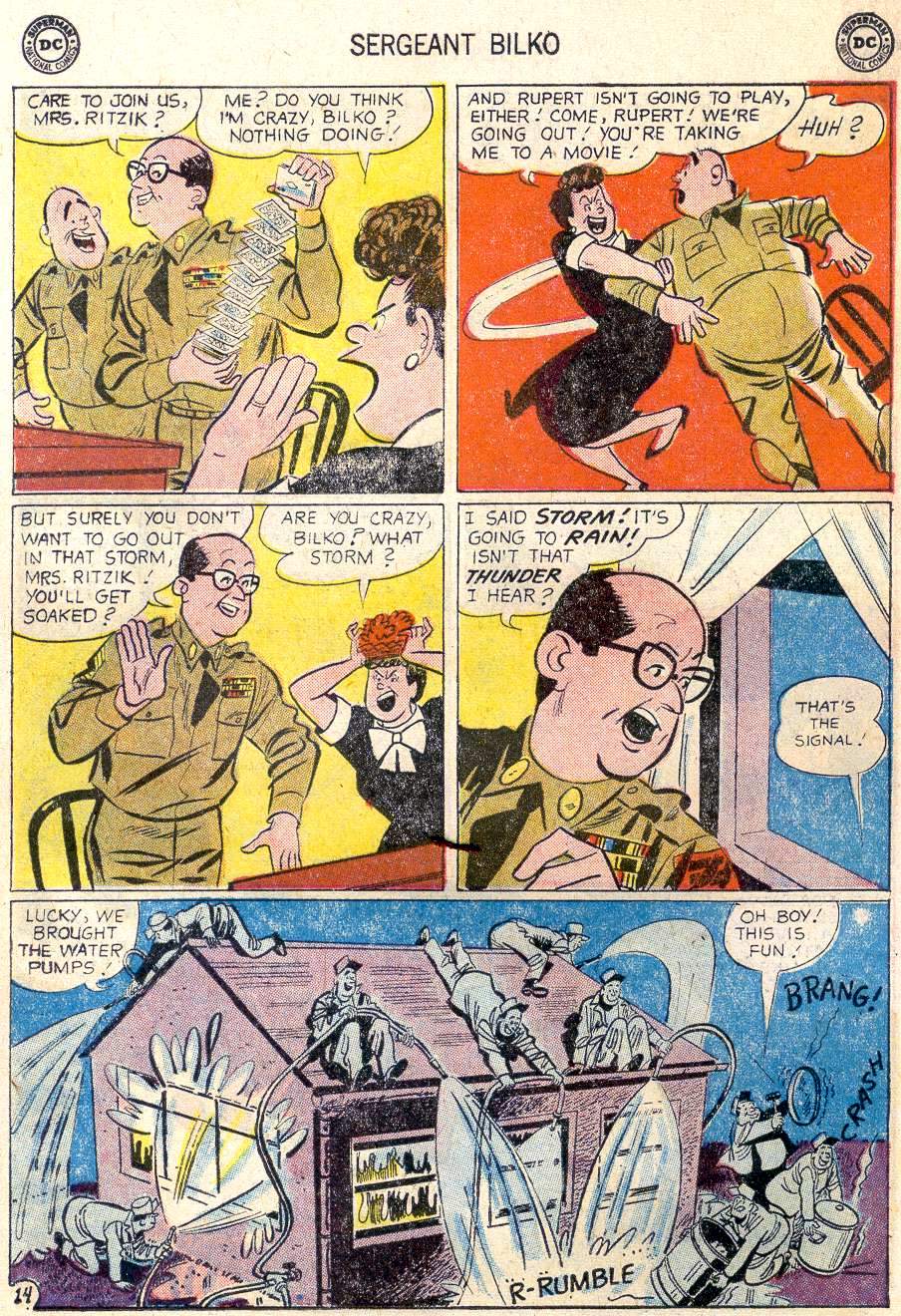 Read online Sergeant Bilko comic -  Issue #16 - 19