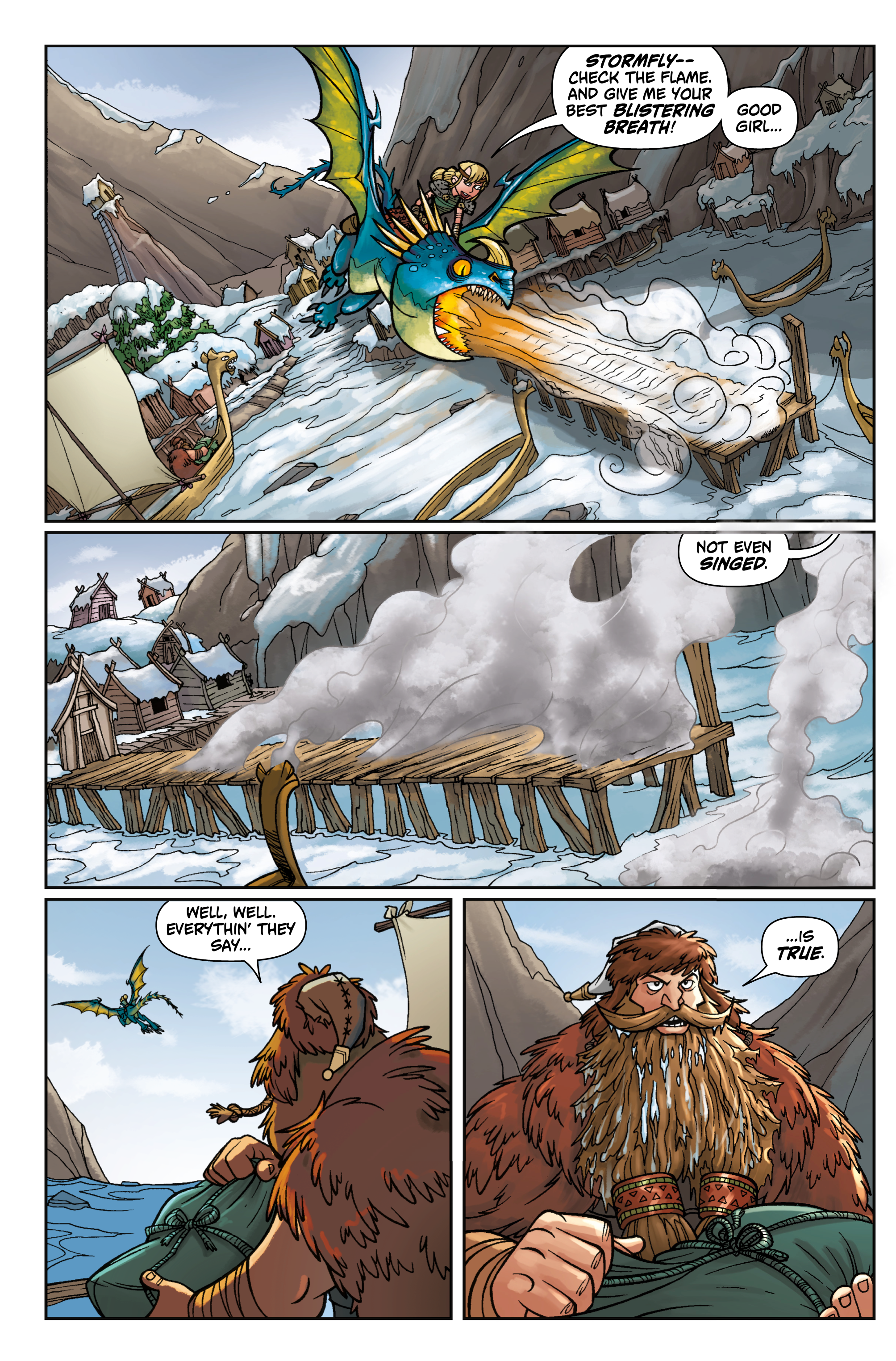 Read online DreamWorks Dragons: Riders of Berk comic -  Issue # _TPB - 11