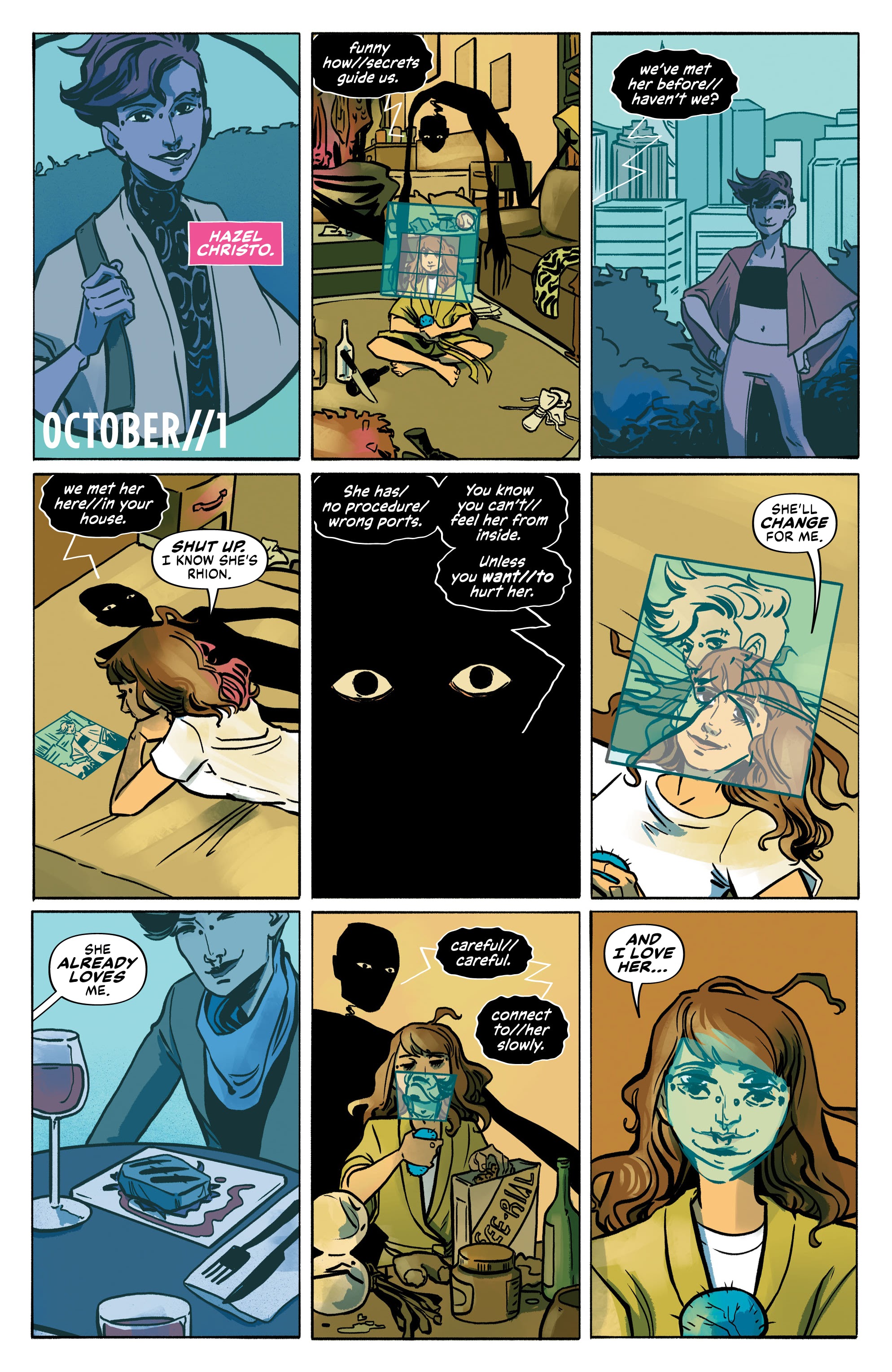 Read online Lonely Receiver comic -  Issue #3 - 5