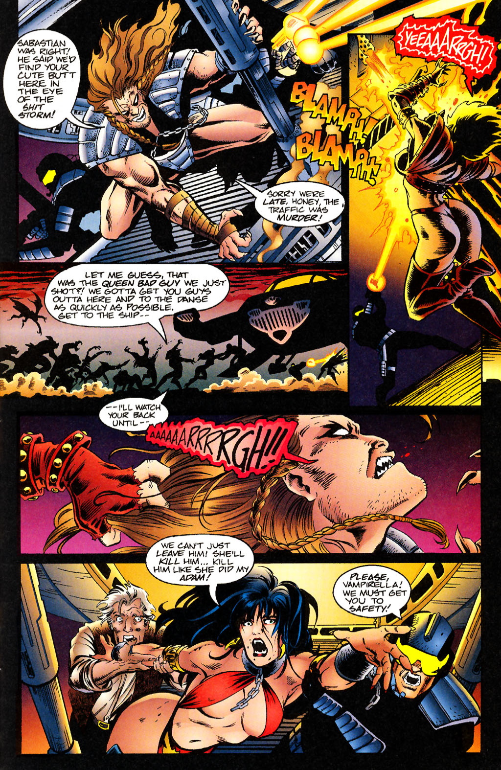 Read online Vampirella: Death & Destruction comic -  Issue # _TPB - 37