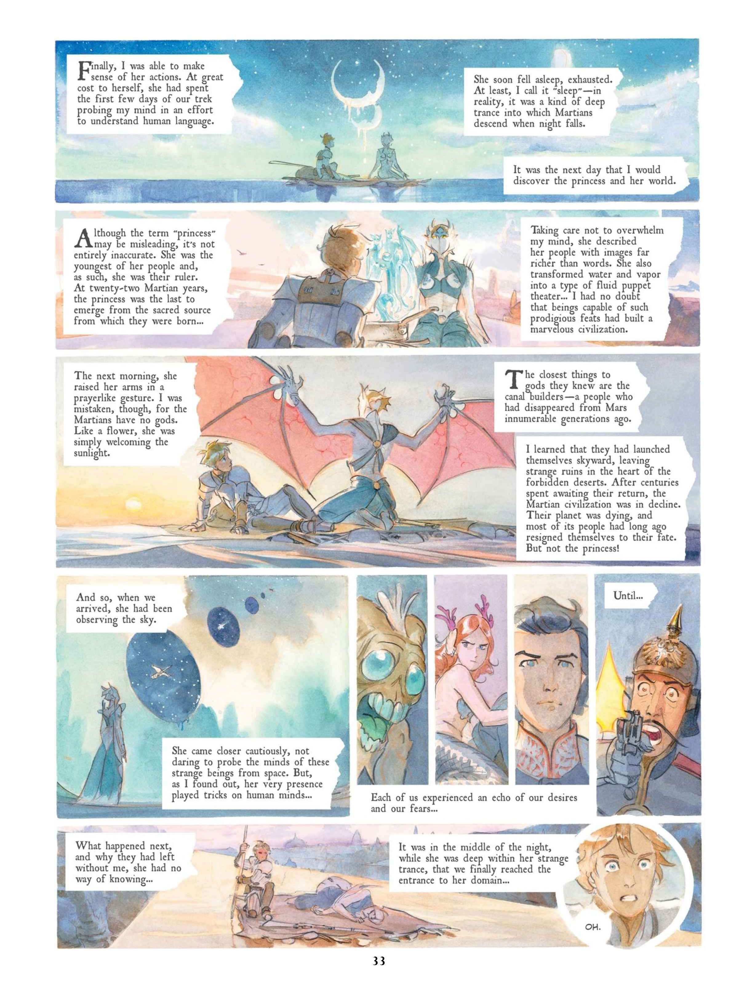 Read online Castle In the Stars: The Space Race of 1869 comic -  Issue #Castle In the Stars TPB A Frenchman on Mars - 37