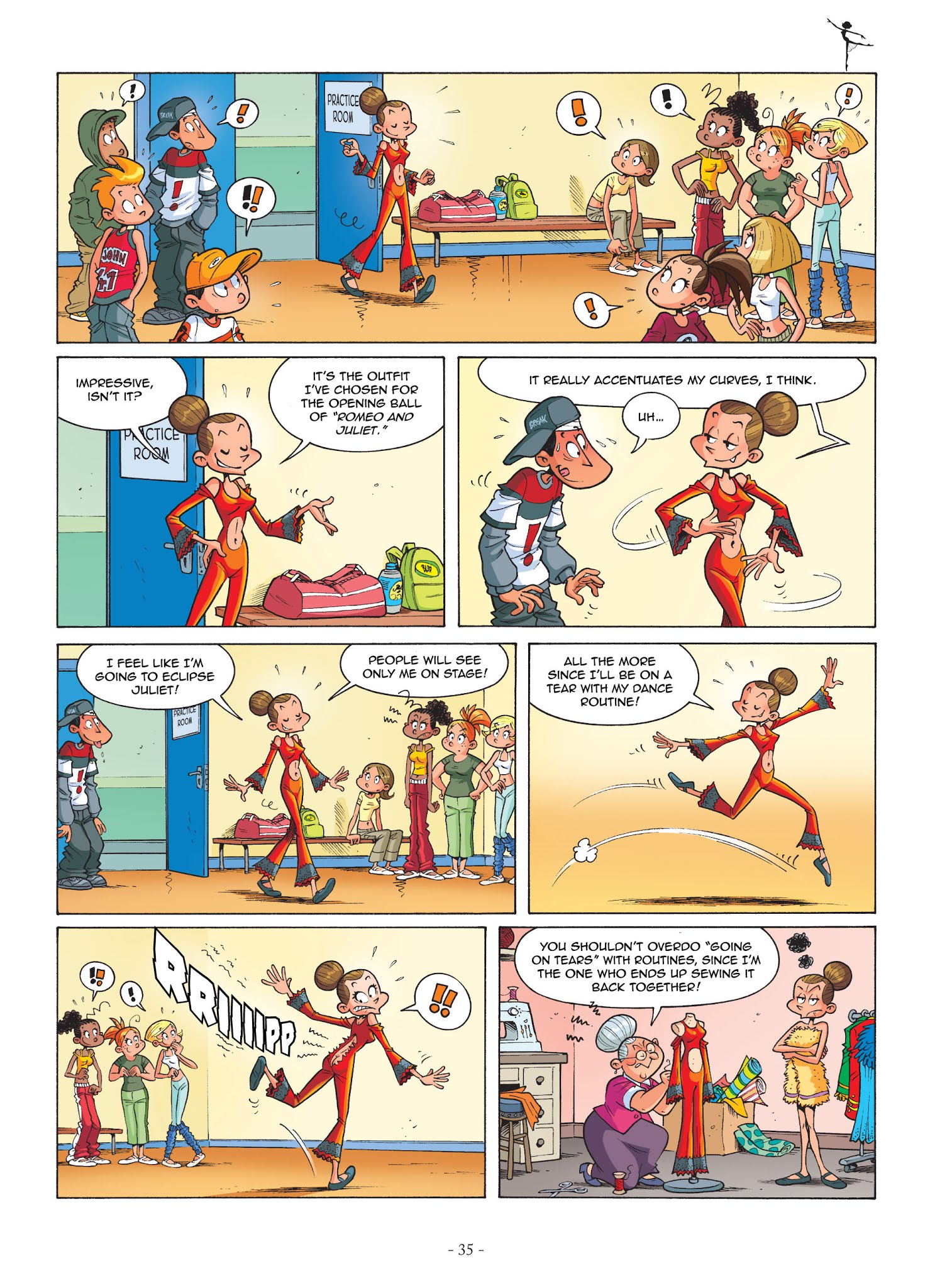 Read online Dance Class comic -  Issue # TPB 2 - 37