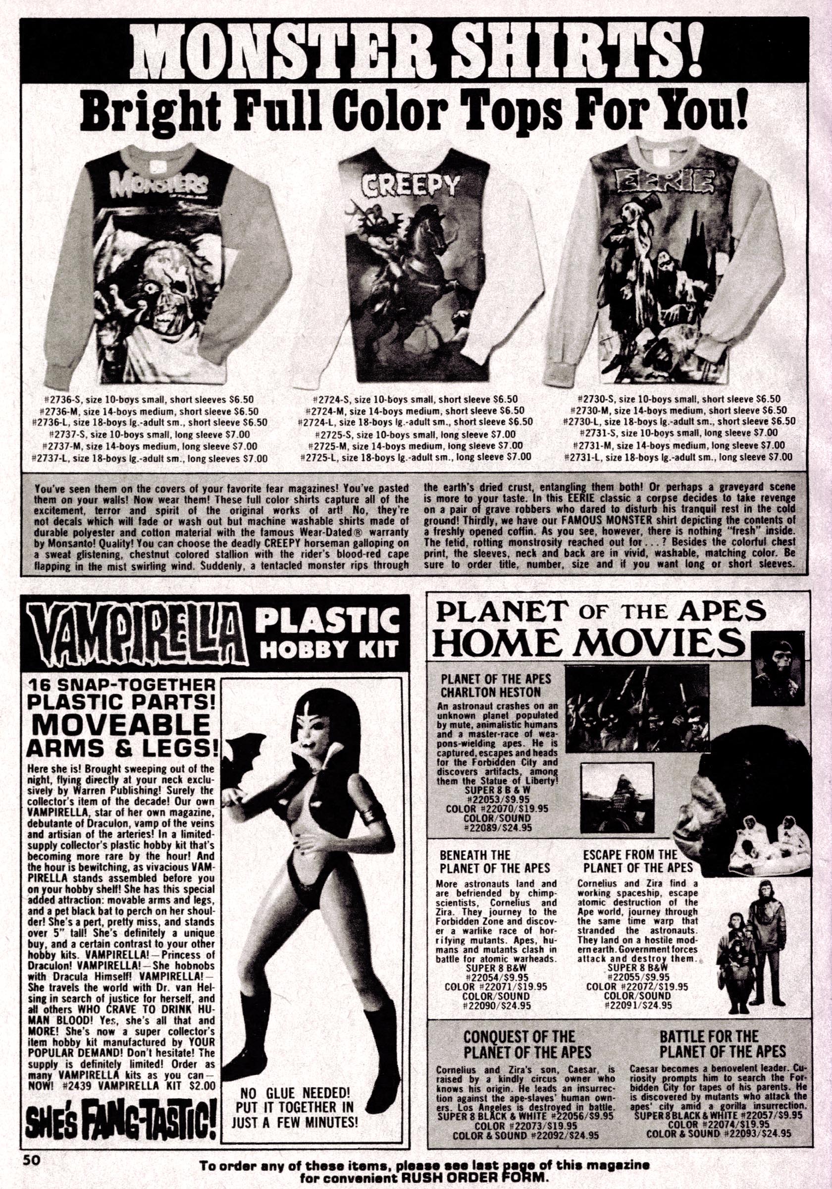 Read online Vampirella (1969) comic -  Issue #54 - 49