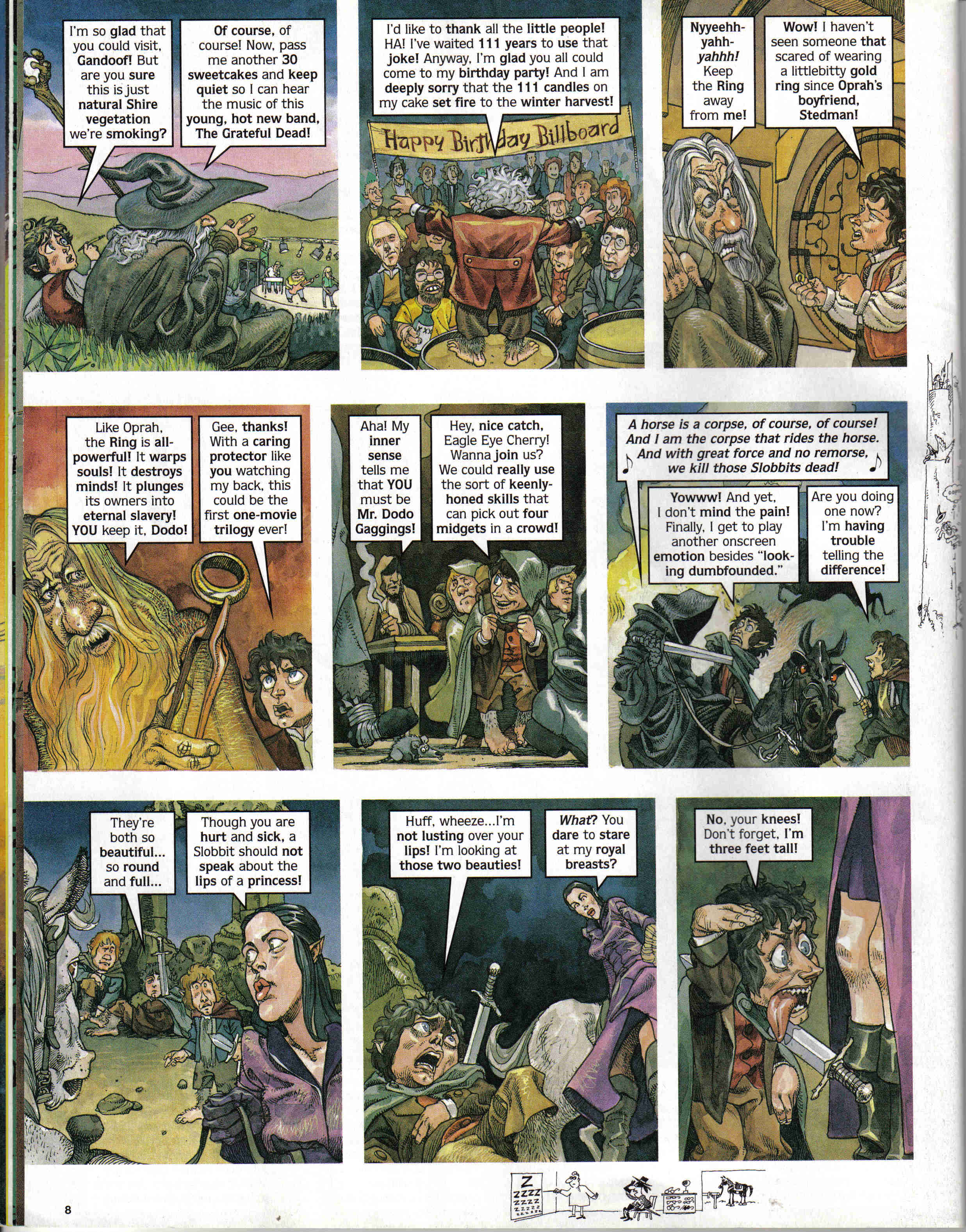 Read online MAD comic -  Issue #416 - 9