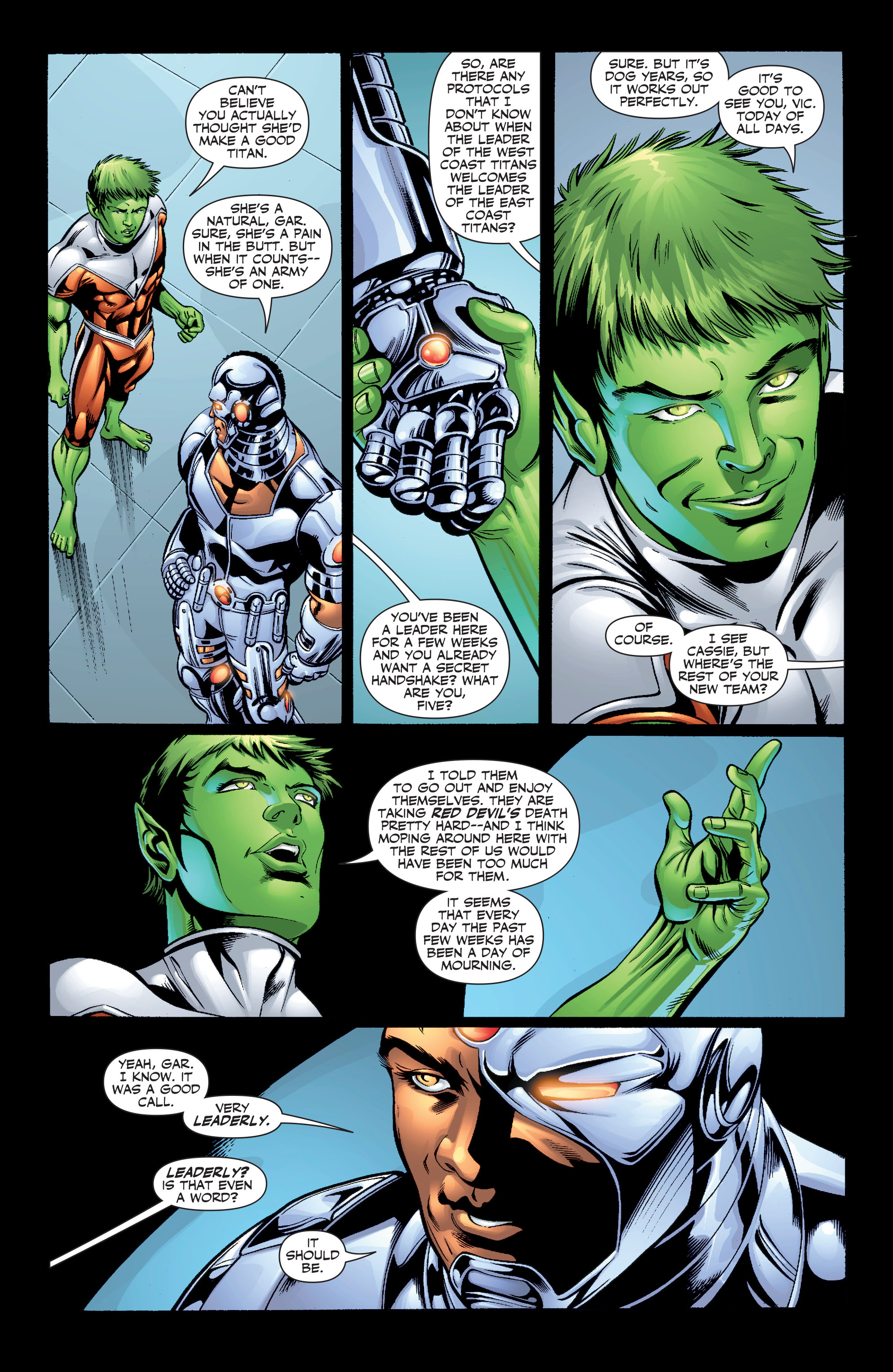 Read online Titans (2008) comic -  Issue #22 - 18