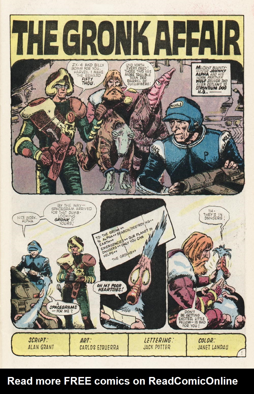 Read online Strontium Dog (1985) comic -  Issue #4 - 9