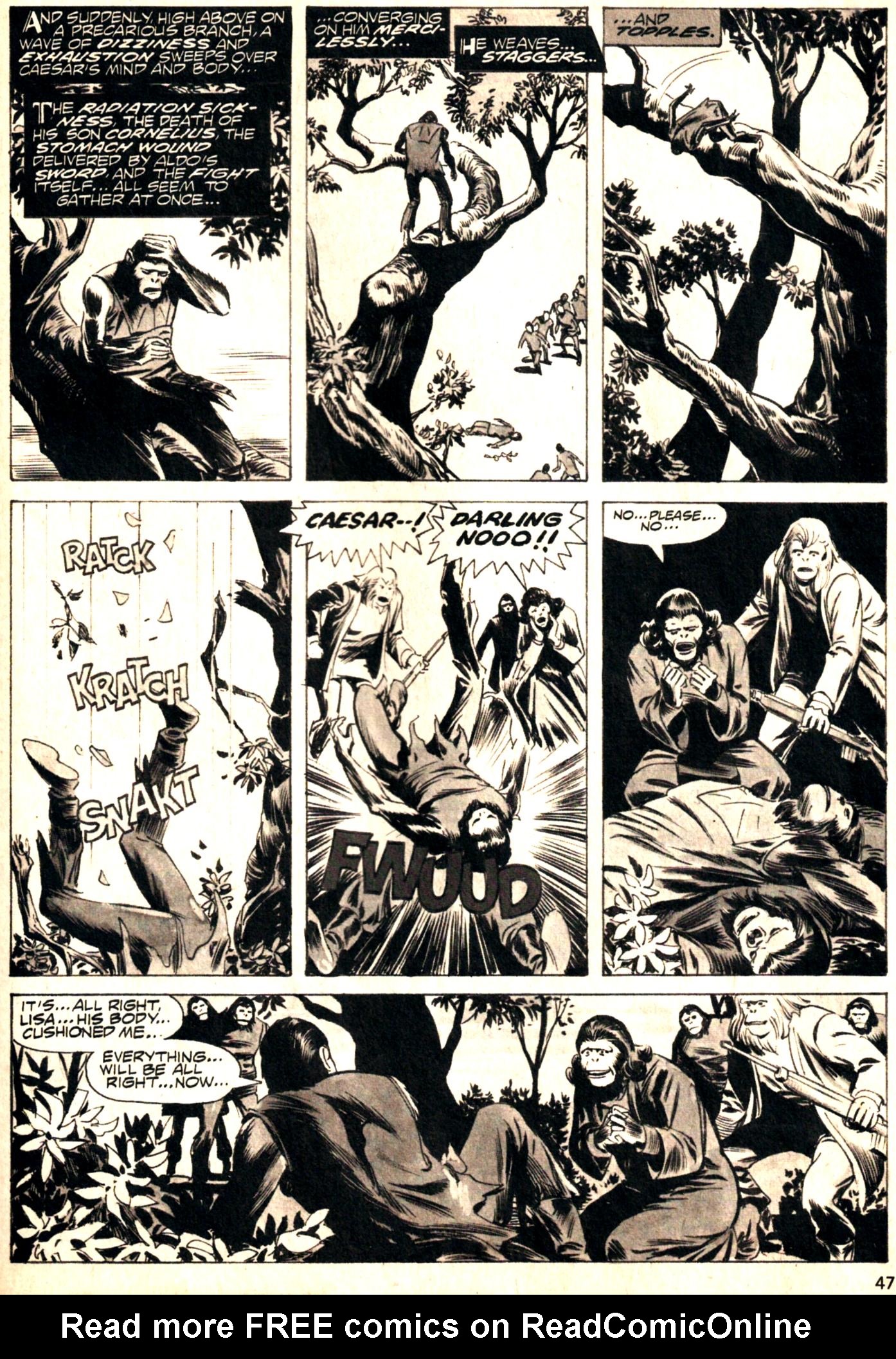 Read online Planet of the Apes comic -  Issue #28 - 46