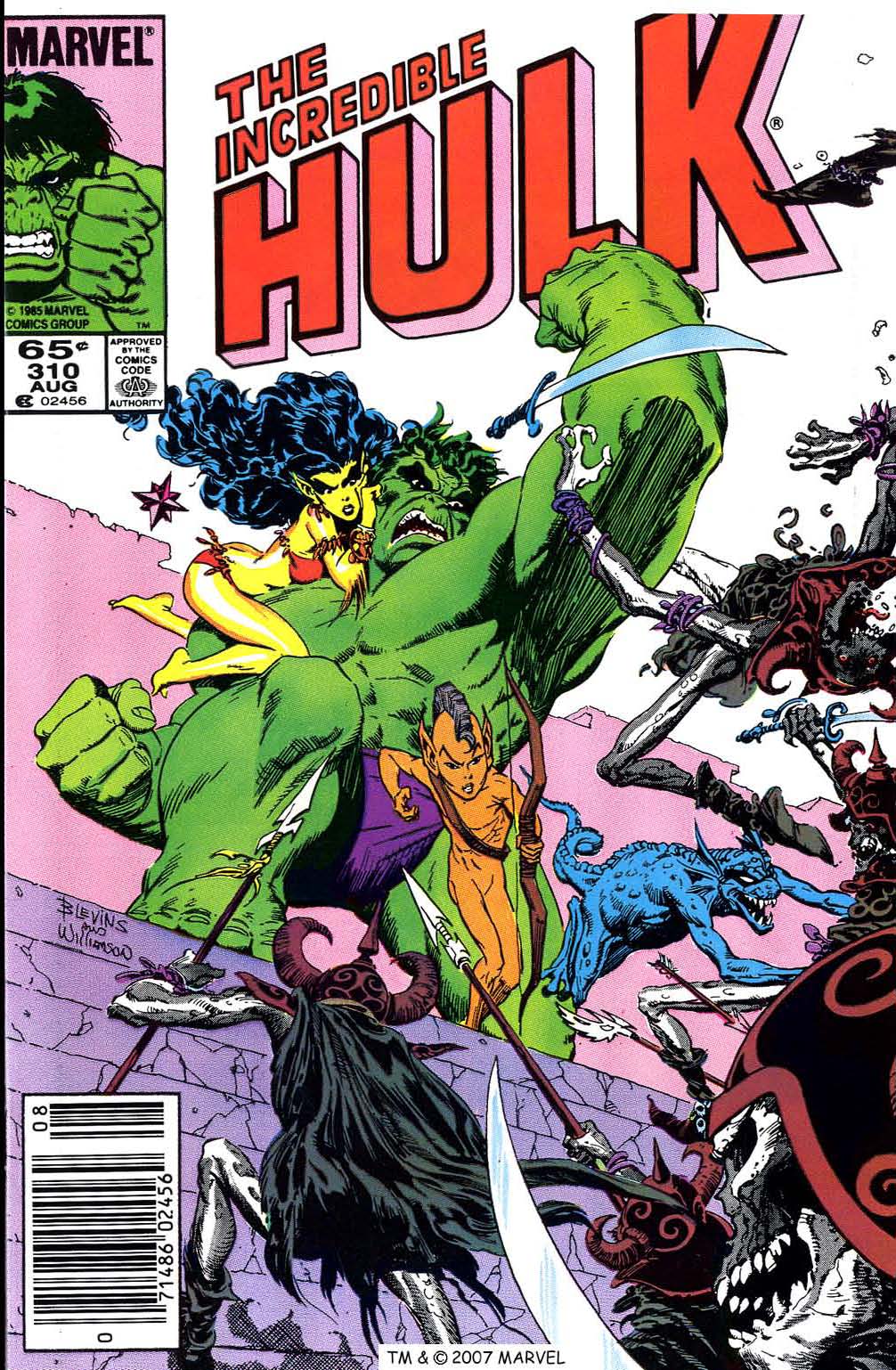 Read online The Incredible Hulk (1968) comic -  Issue #310 - 1