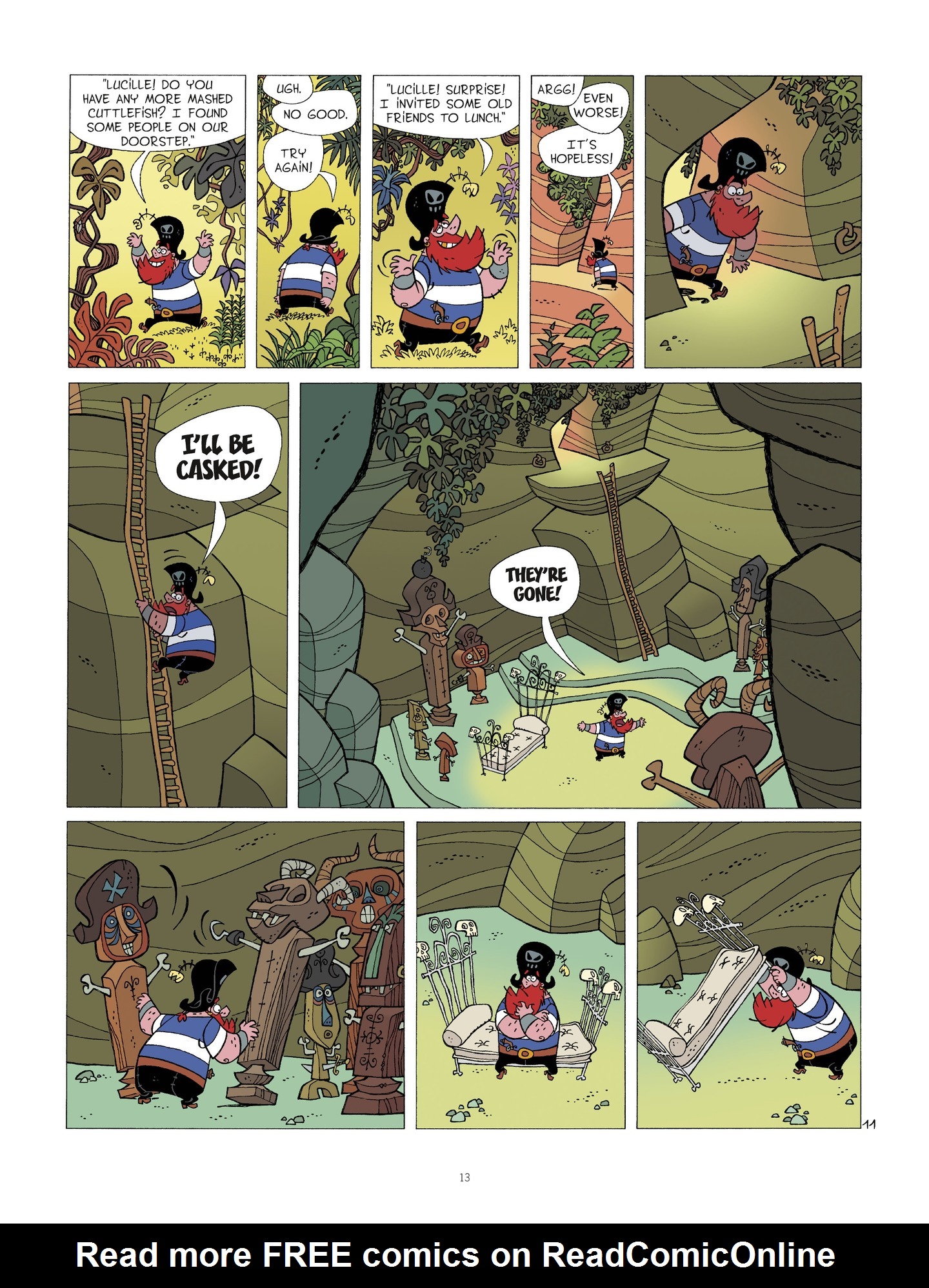 Read online Pirate Family comic -  Issue #1 - 13